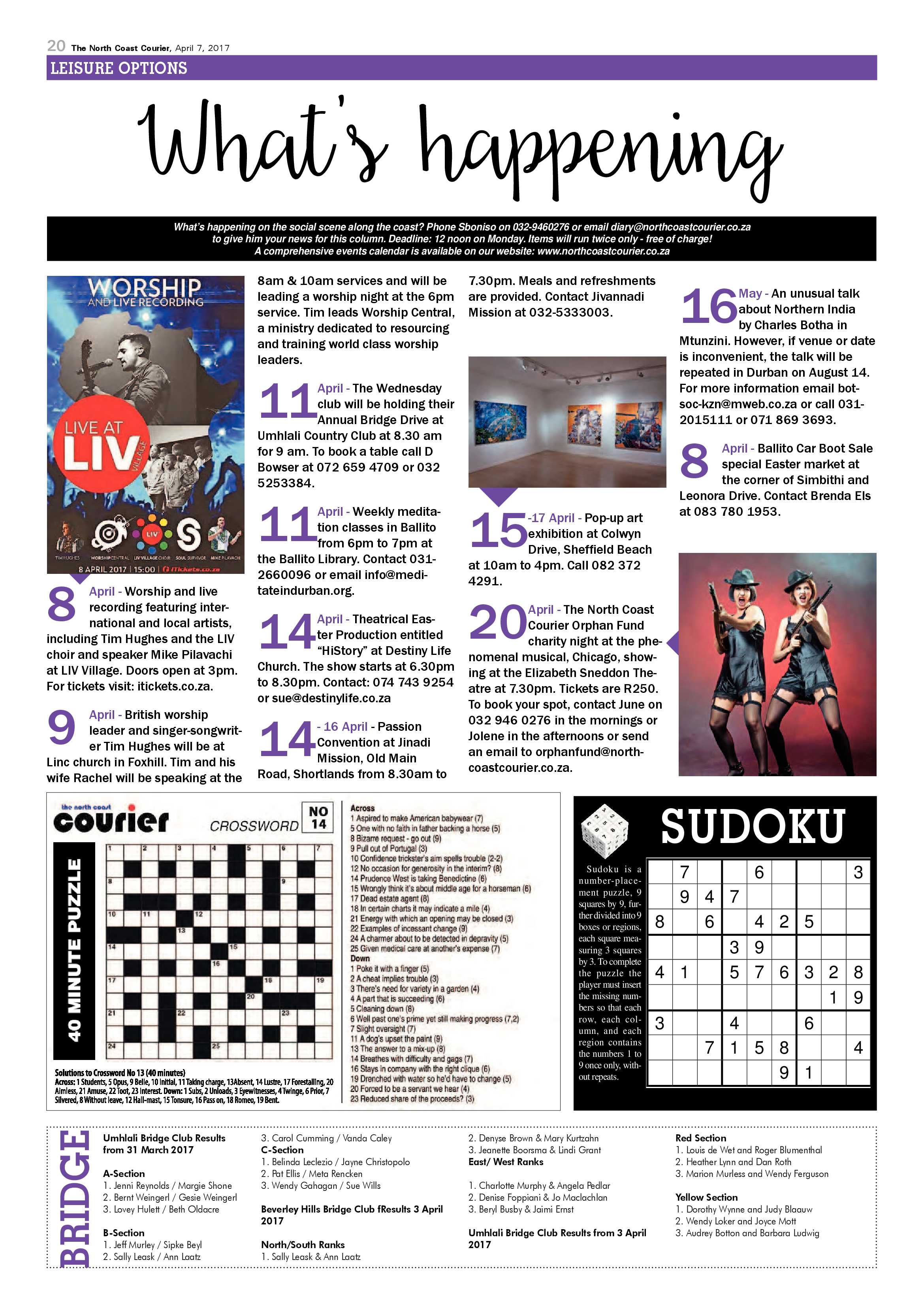 The North Coast Courier – 07 April 2017 page 20