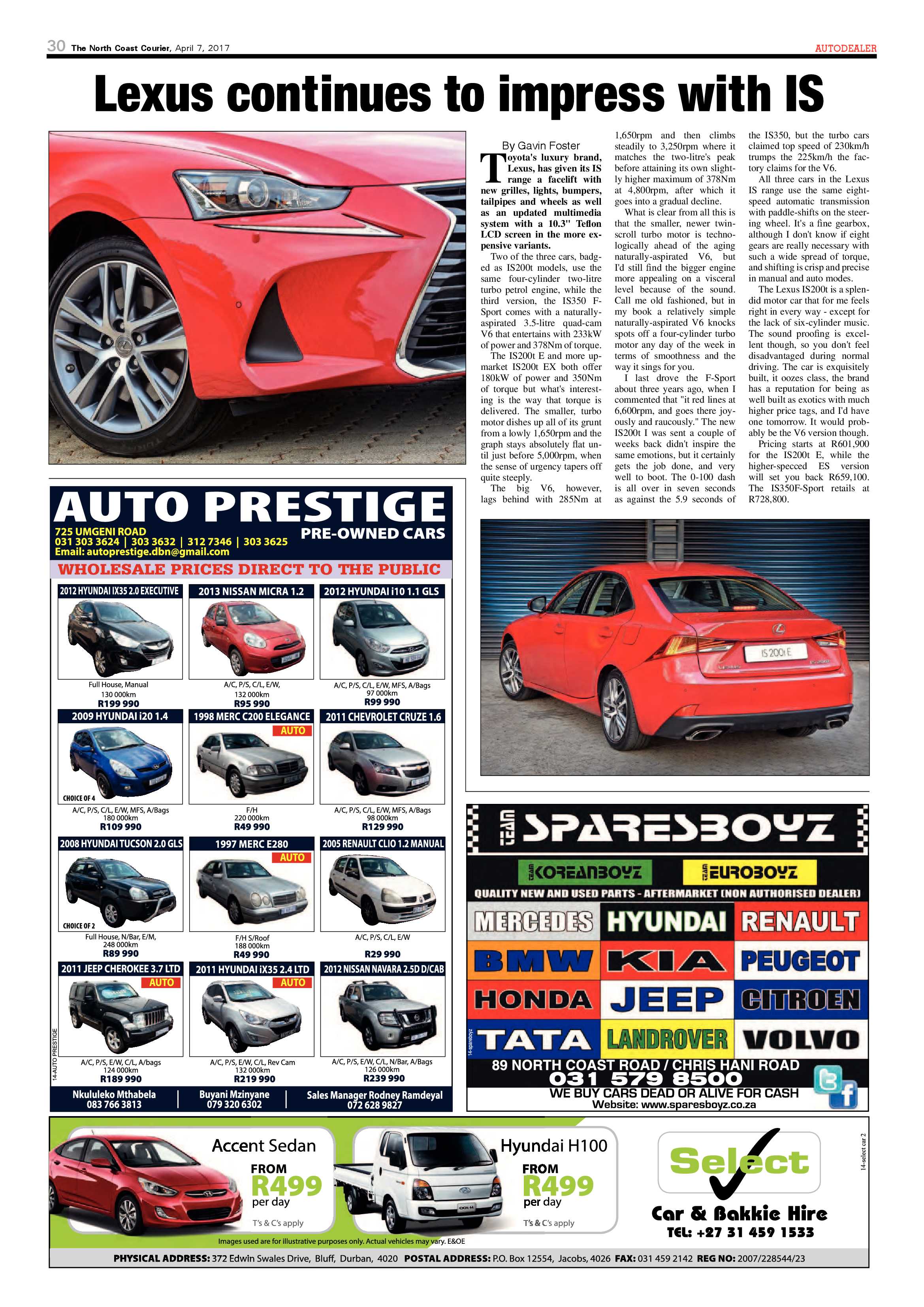 The North Coast Courier – 07 April 2017 page 30