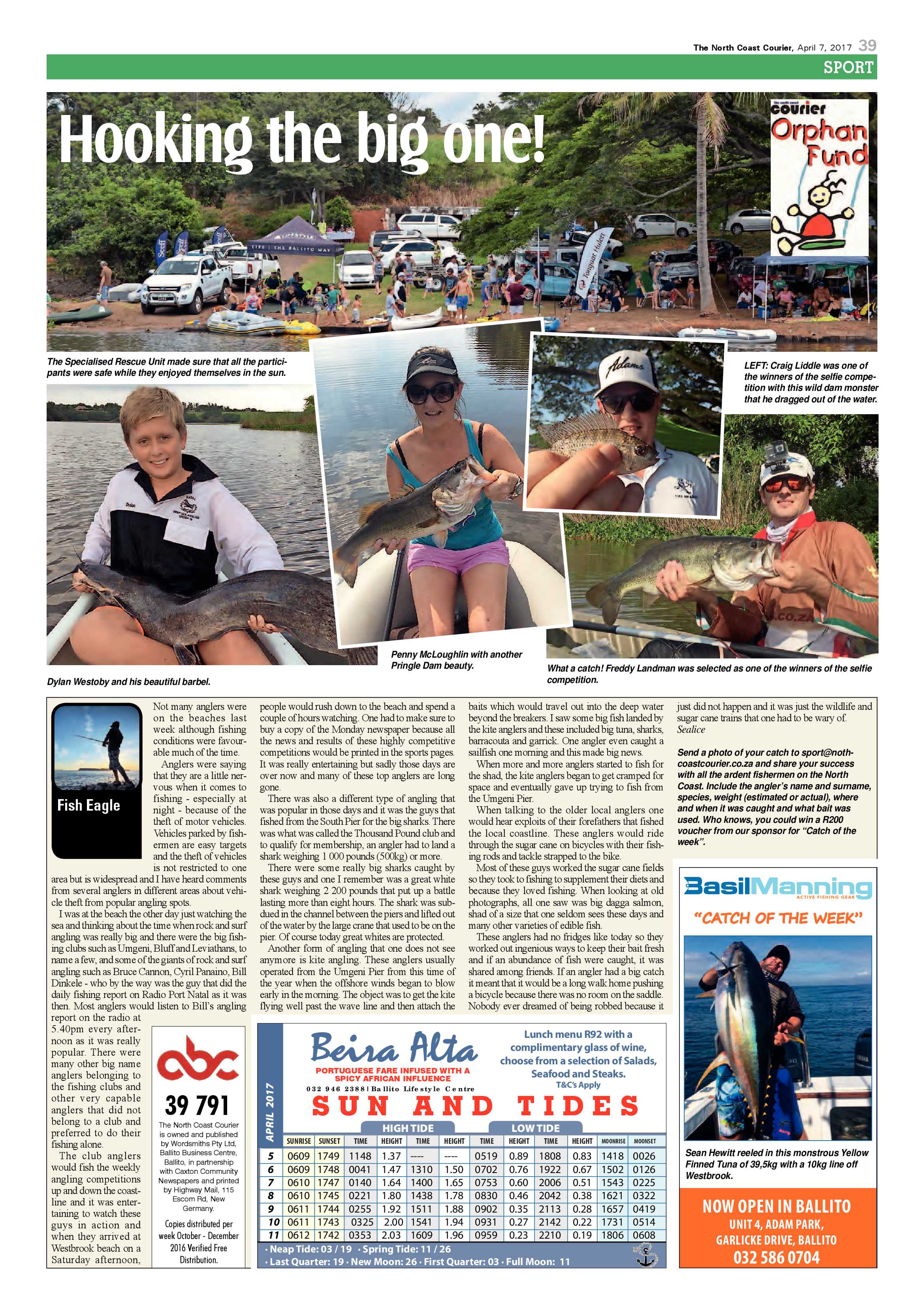 The North Coast Courier – 07 April 2017 page 39