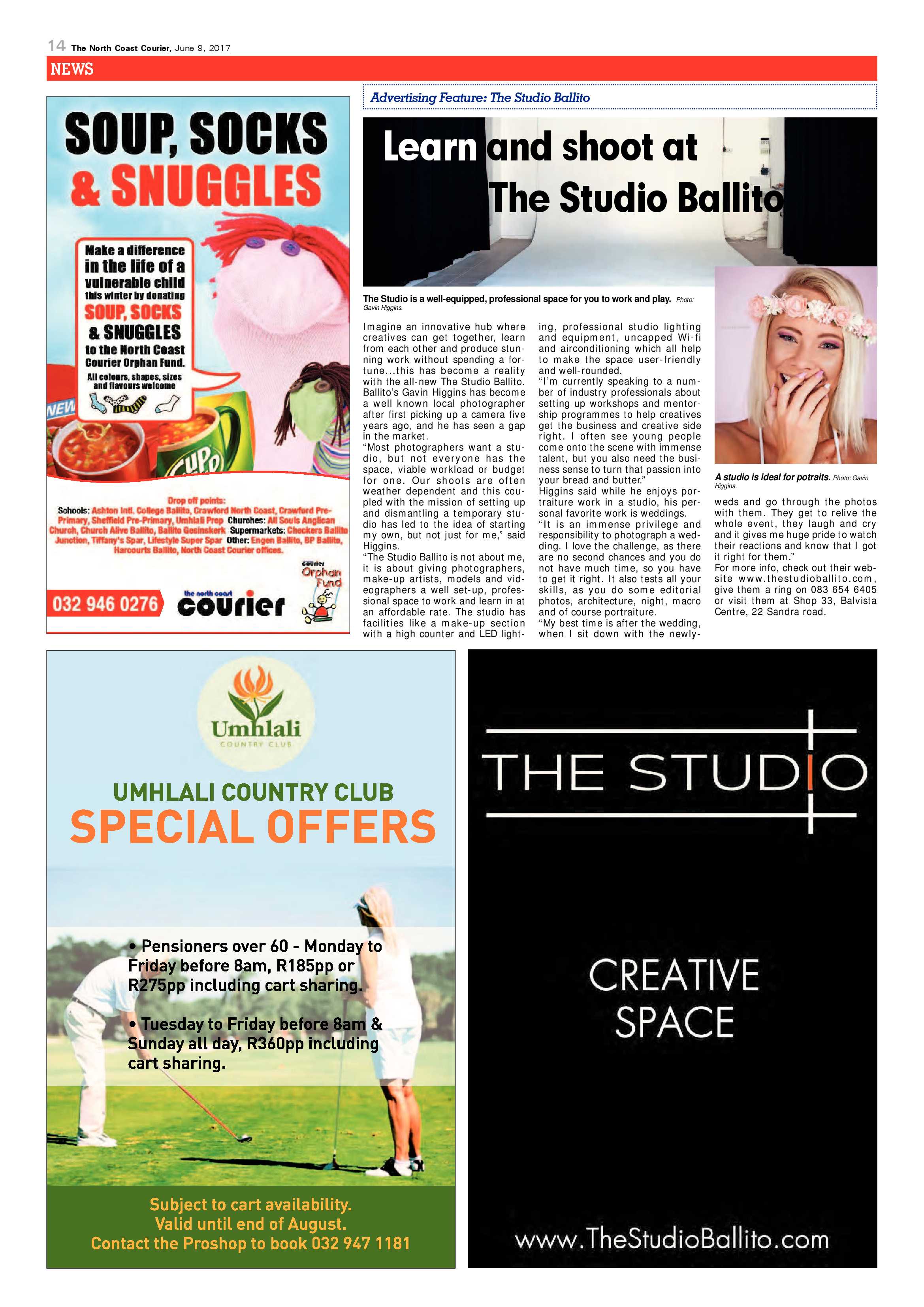 The North Coast Courier – 09 June 2017 page 14