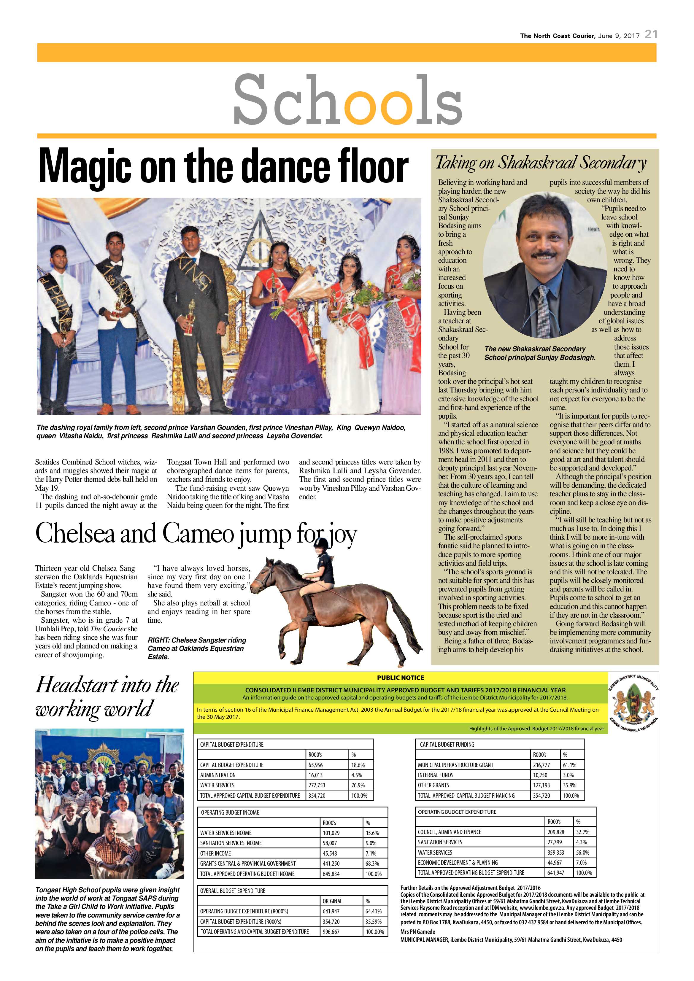 The North Coast Courier – 09 June 2017 page 21