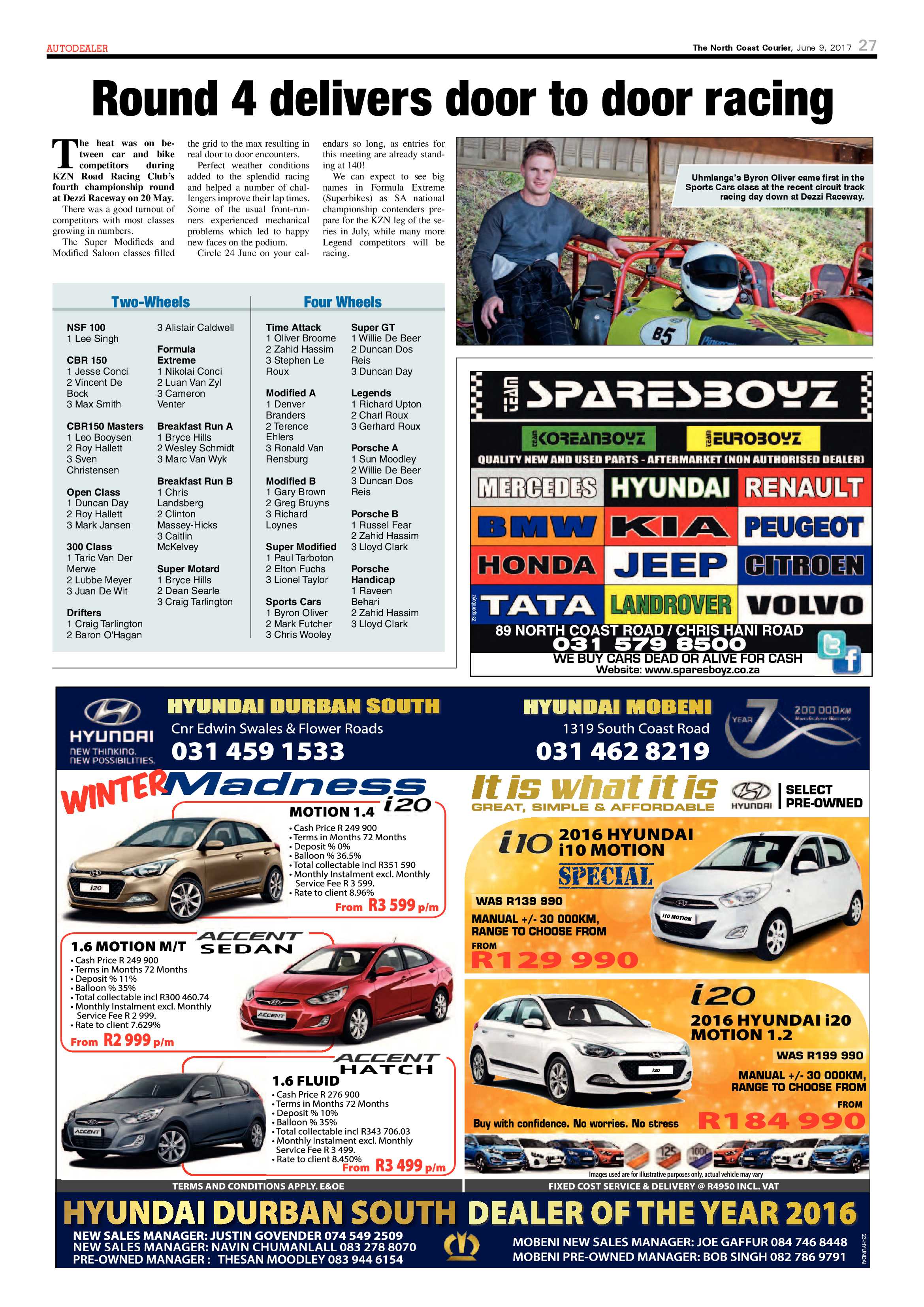 The North Coast Courier – 09 June 2017 page 27