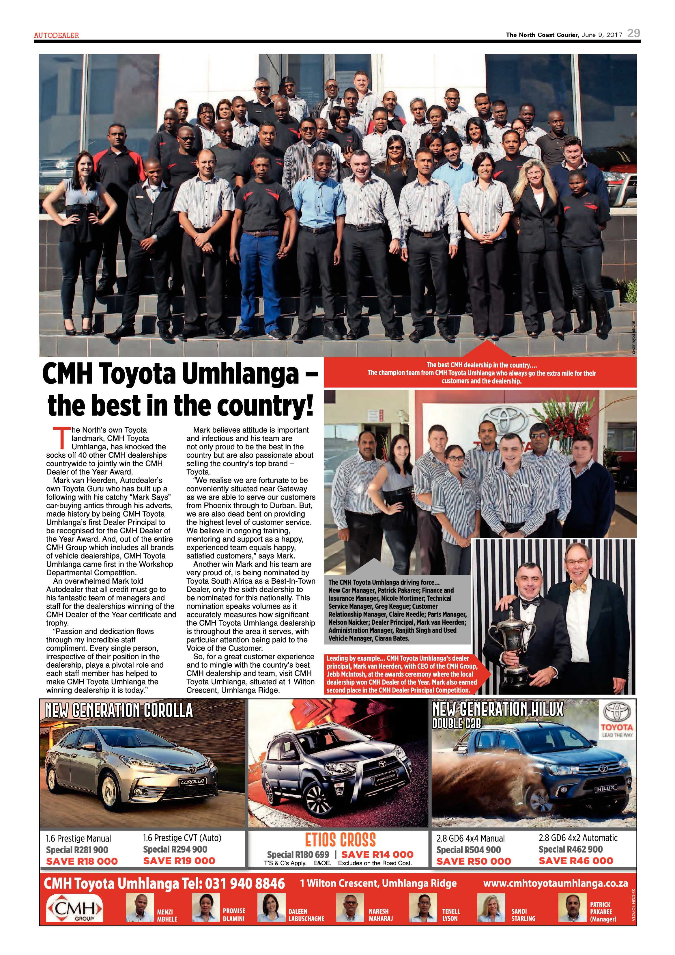 The North Coast Courier – 09 June 2017 page 29