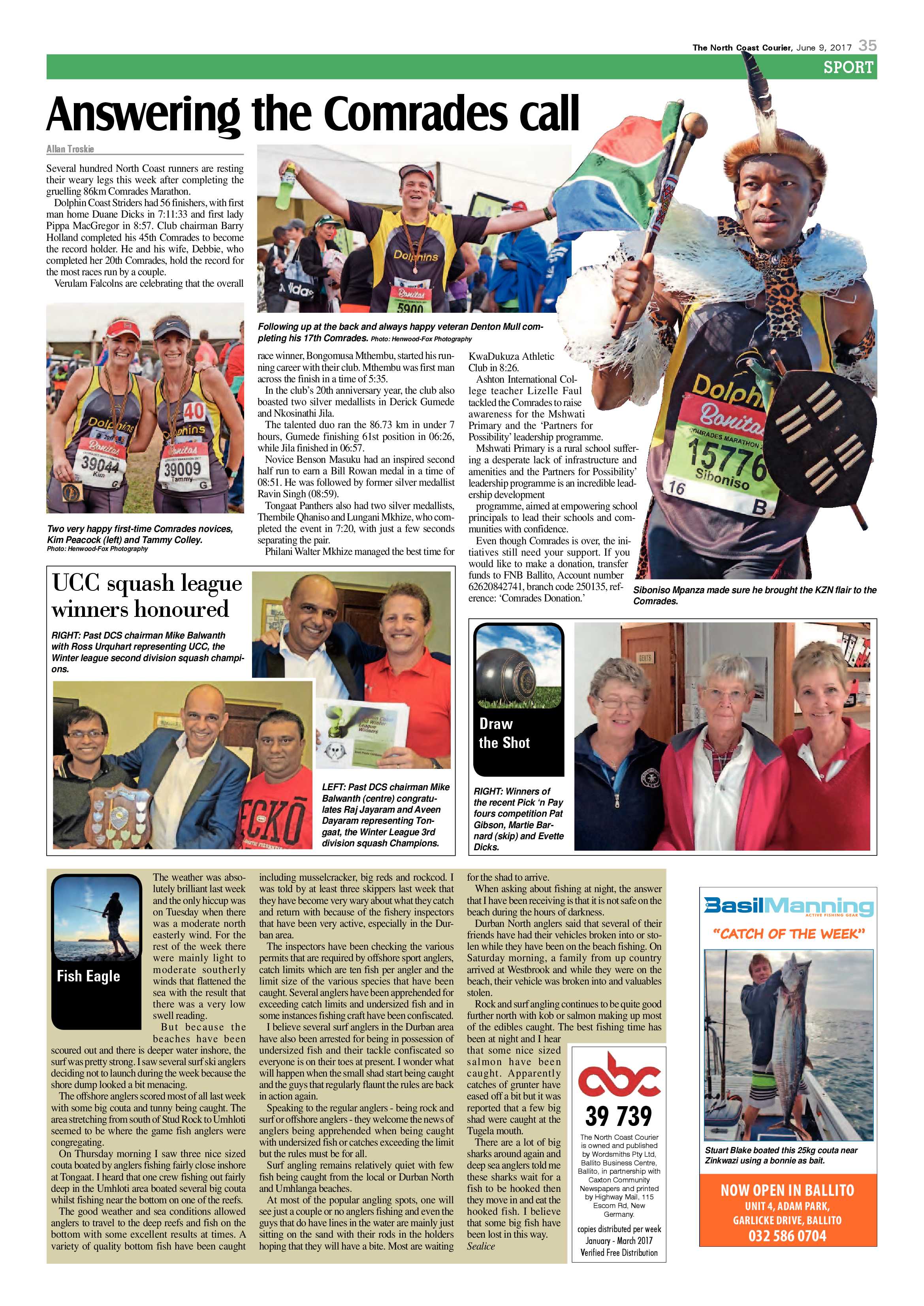 The North Coast Courier – 09 June 2017 page 35