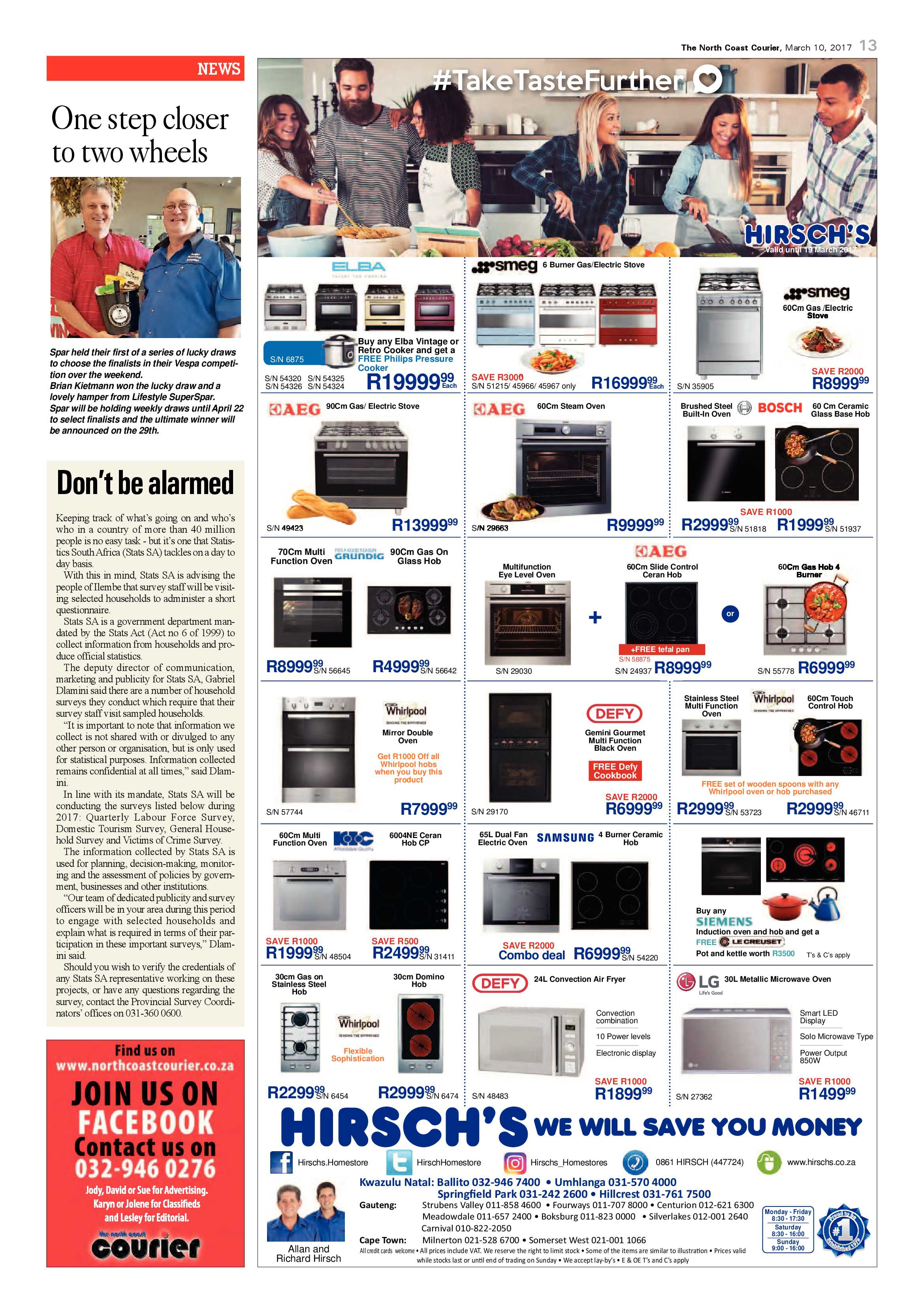 The North Coast Courier – 10 March 2017 page 13