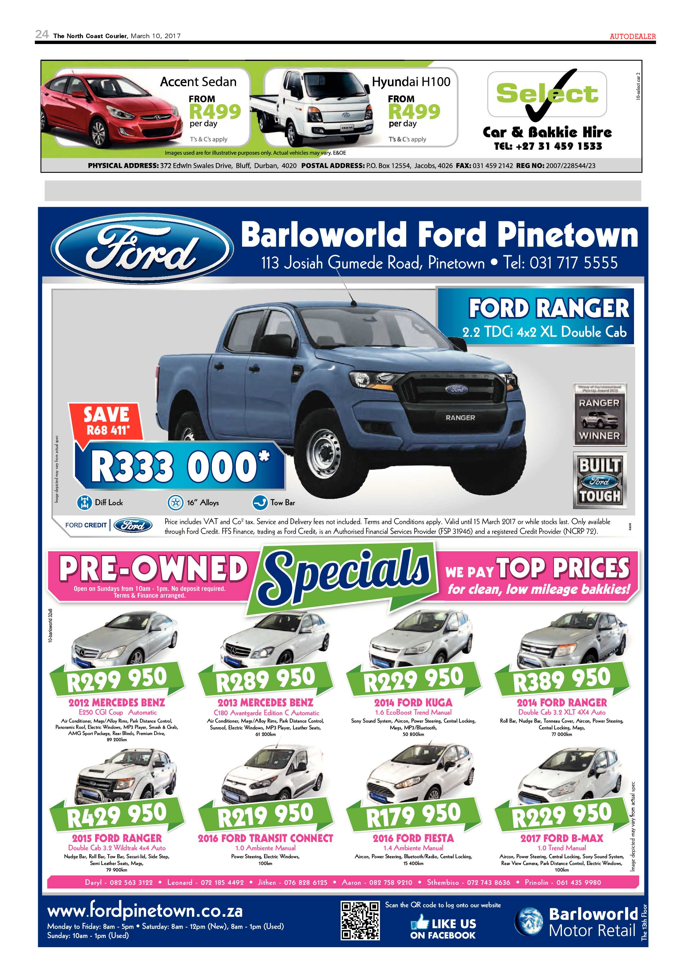 The North Coast Courier – 10 March 2017 page 24