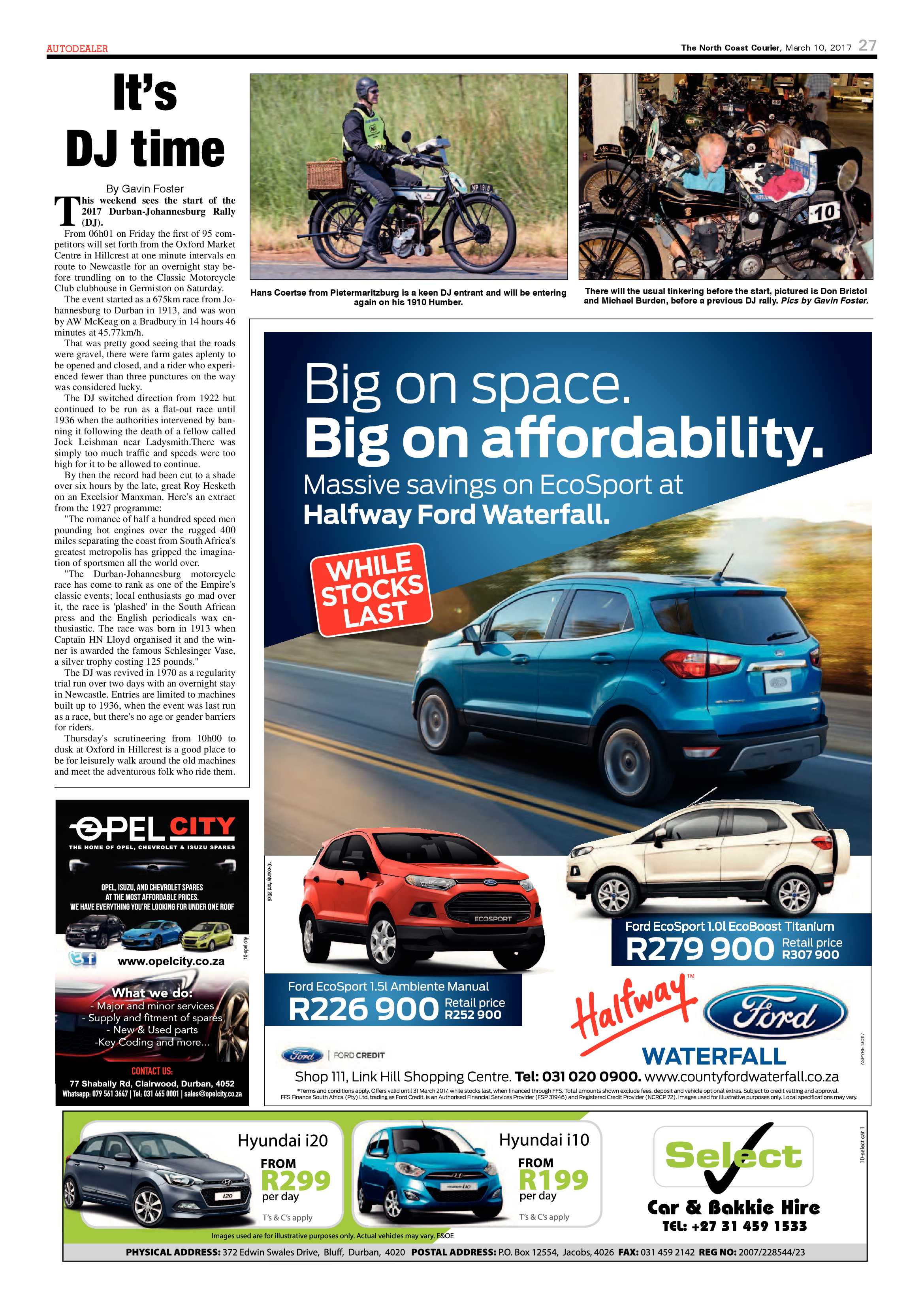 The North Coast Courier – 10 March 2017 page 27
