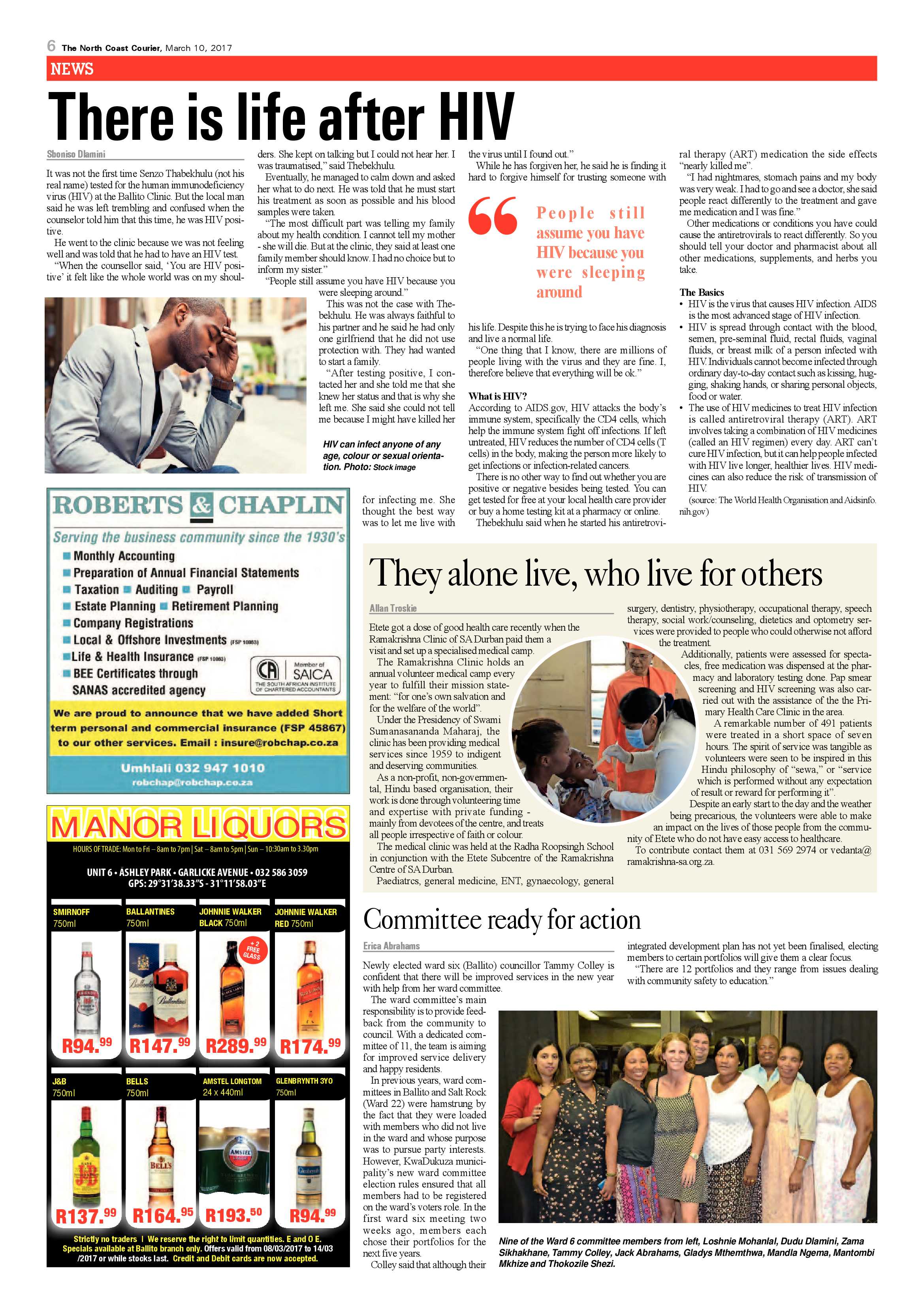 The North Coast Courier – 10 March 2017 page 6
