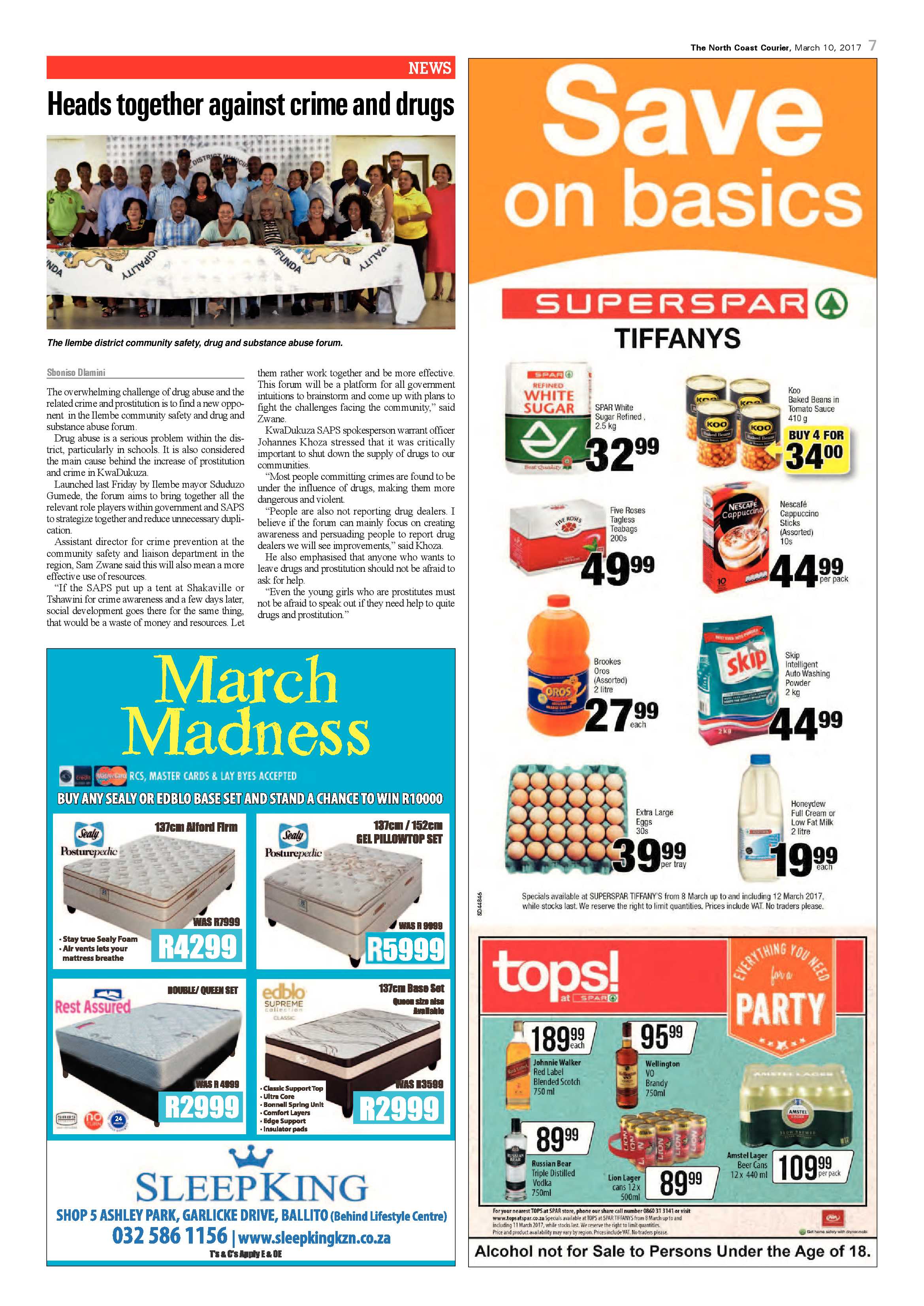 The North Coast Courier – 10 March 2017 page 7