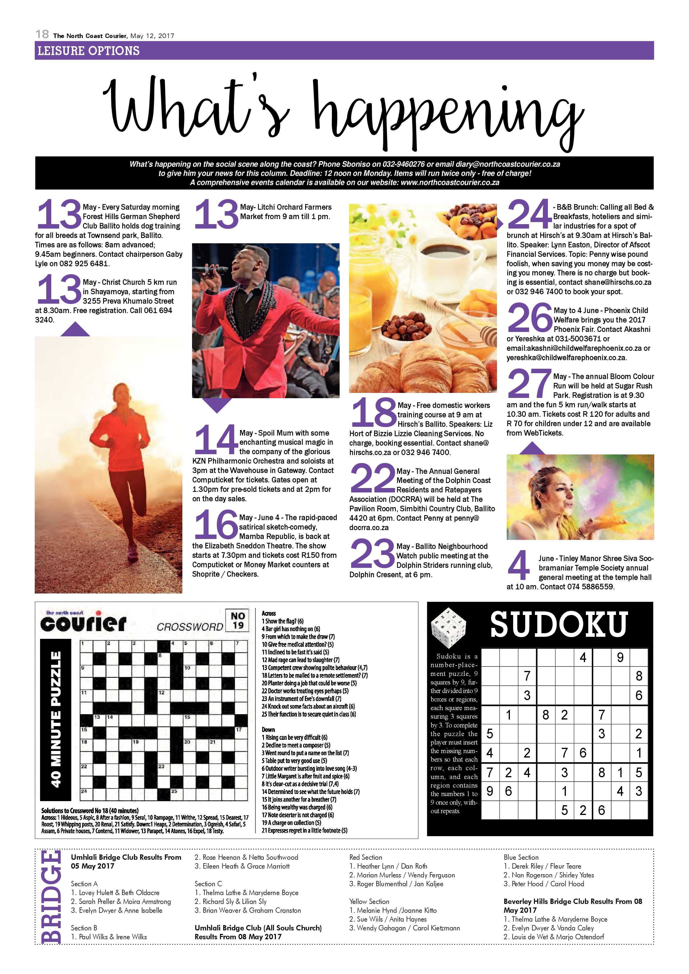 The North Coast Courier – 12 May 2017 page 18