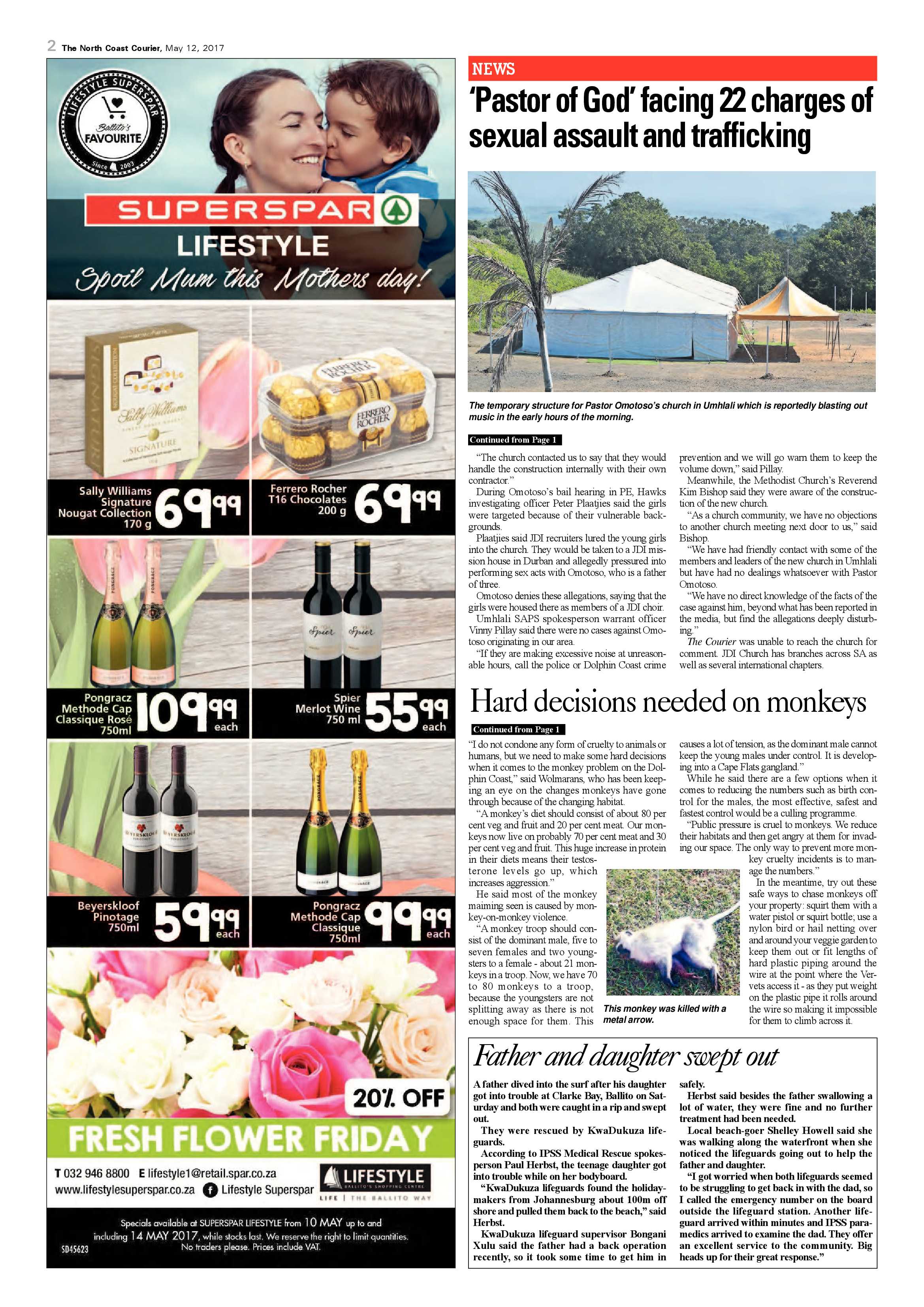 The North Coast Courier – 12 May 2017 page 2