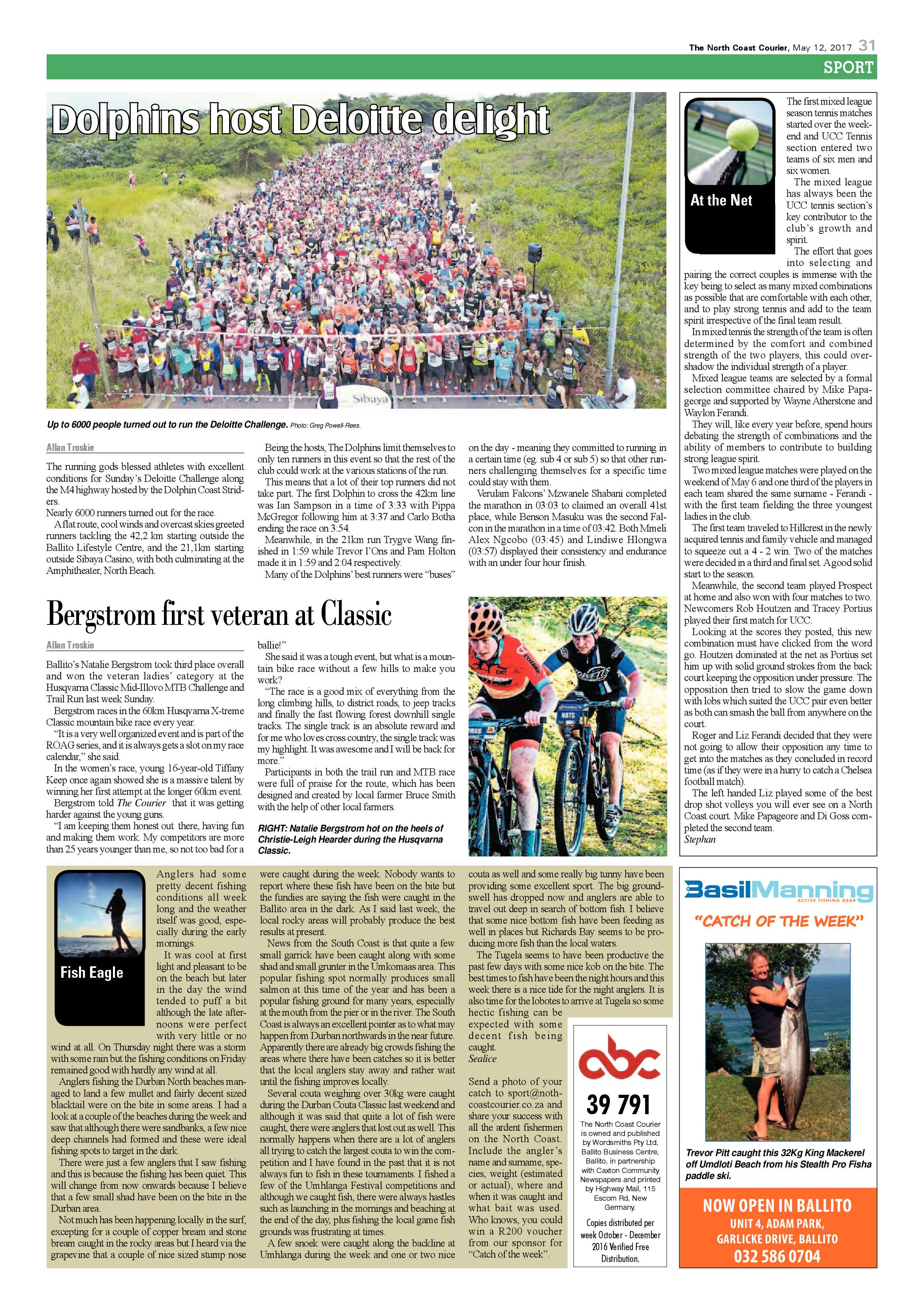The North Coast Courier – 12 May 2017 page 31