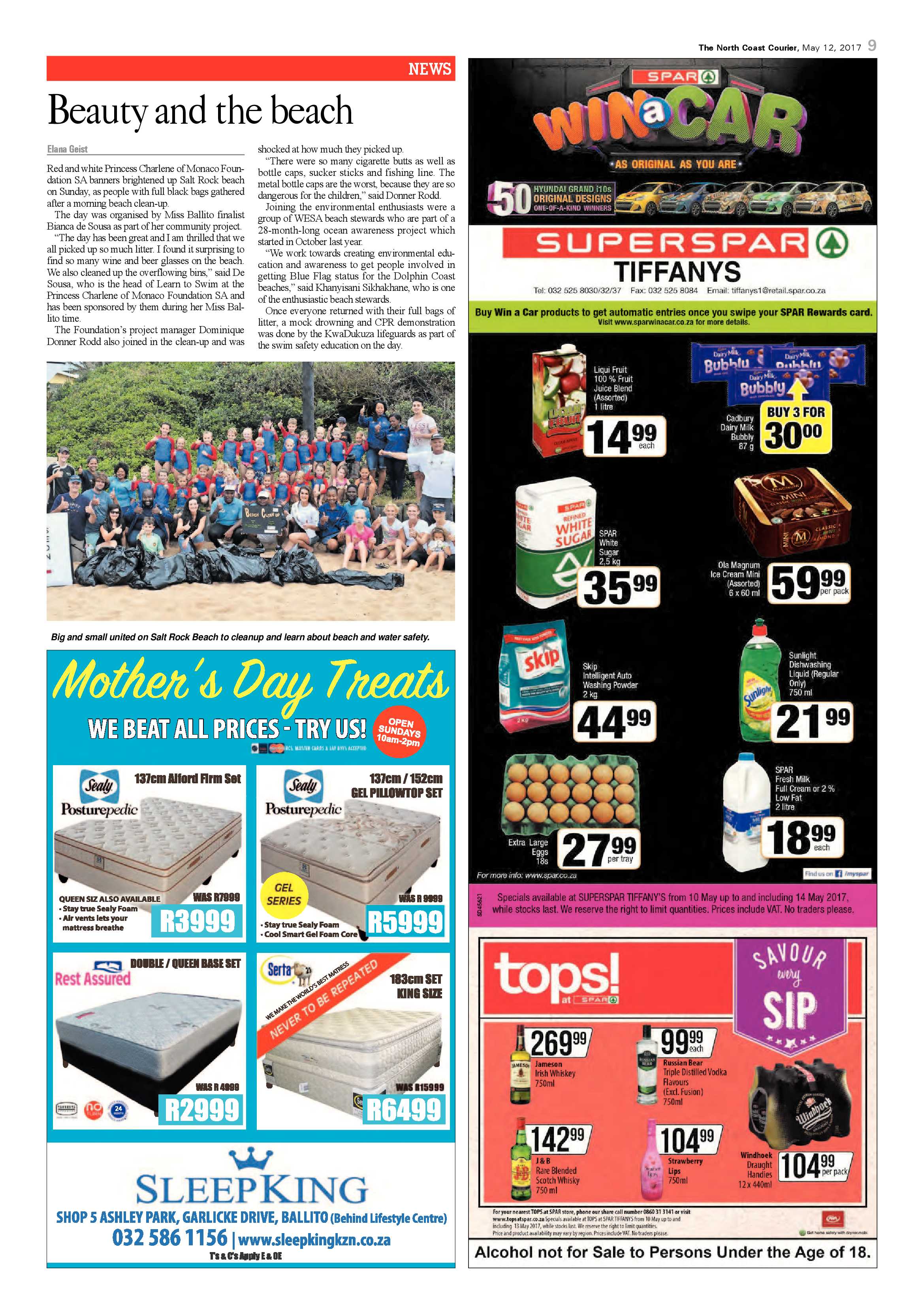 The North Coast Courier – 12 May 2017 page 9