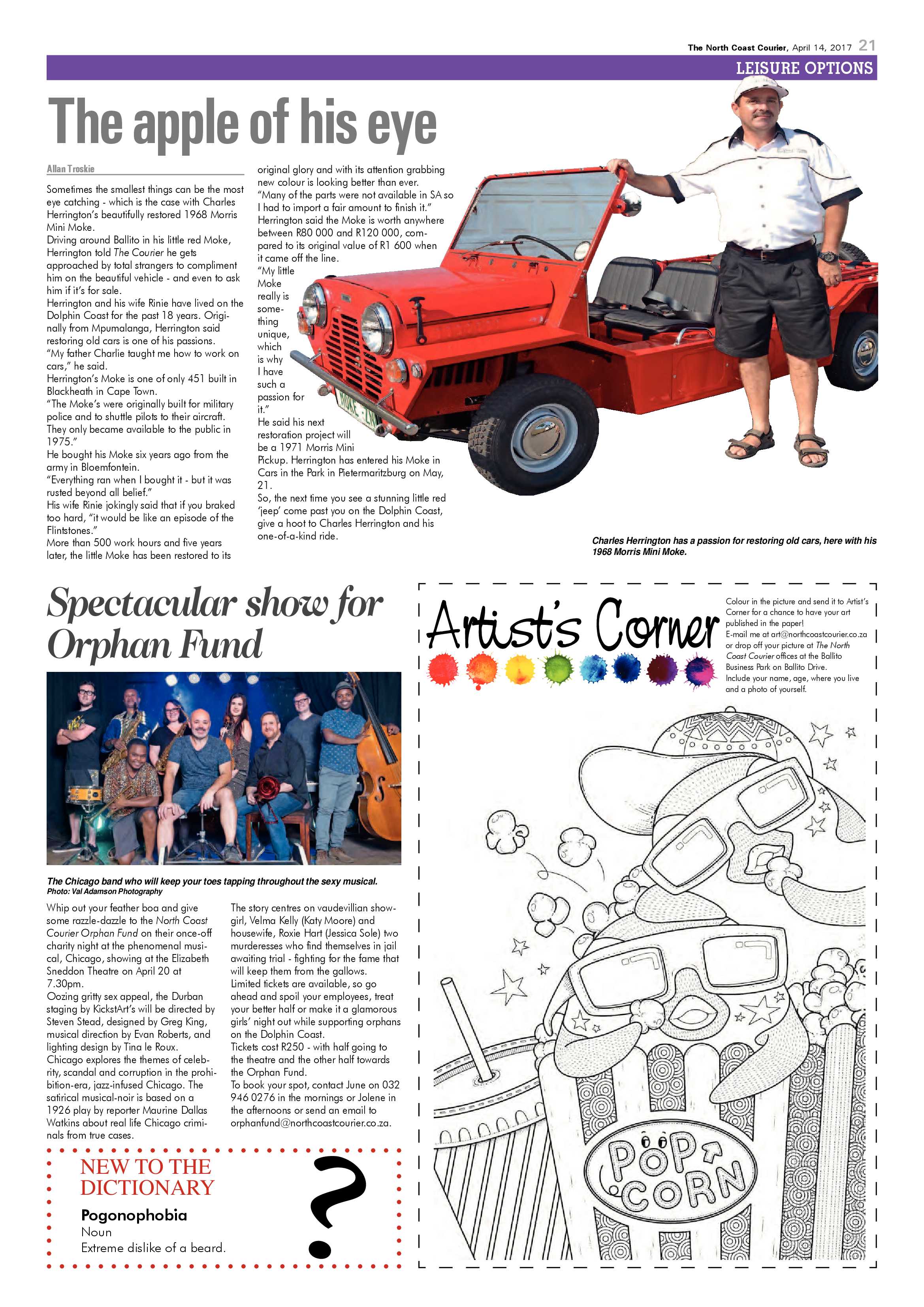 The North Coast Courier – 14 April 2017 page 21
