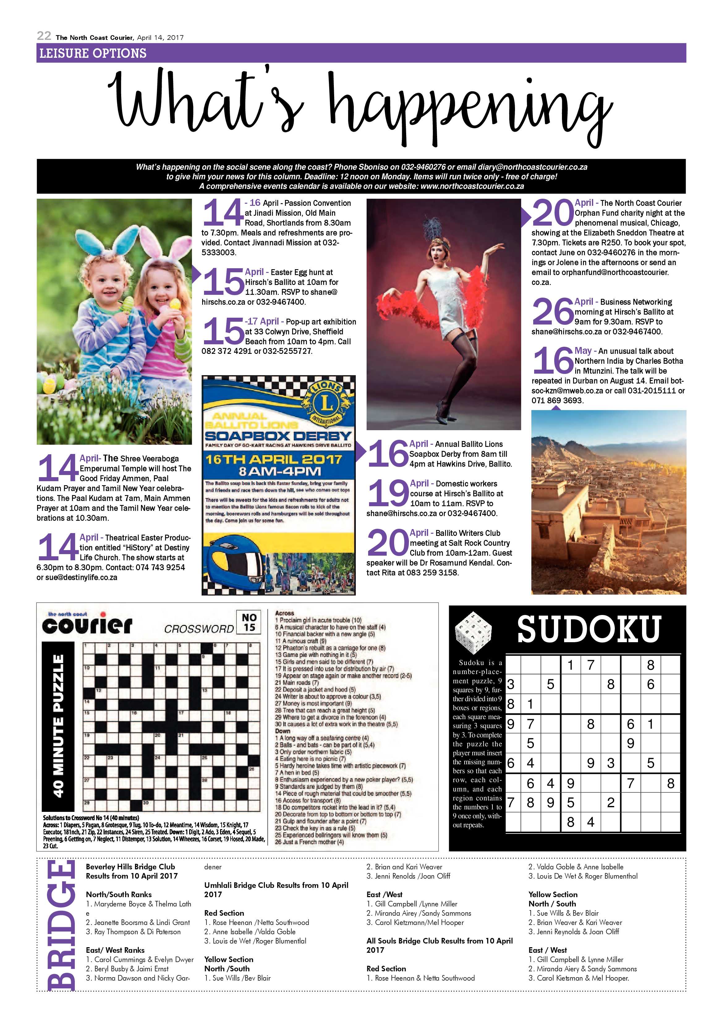 The North Coast Courier – 14 April 2017 page 22