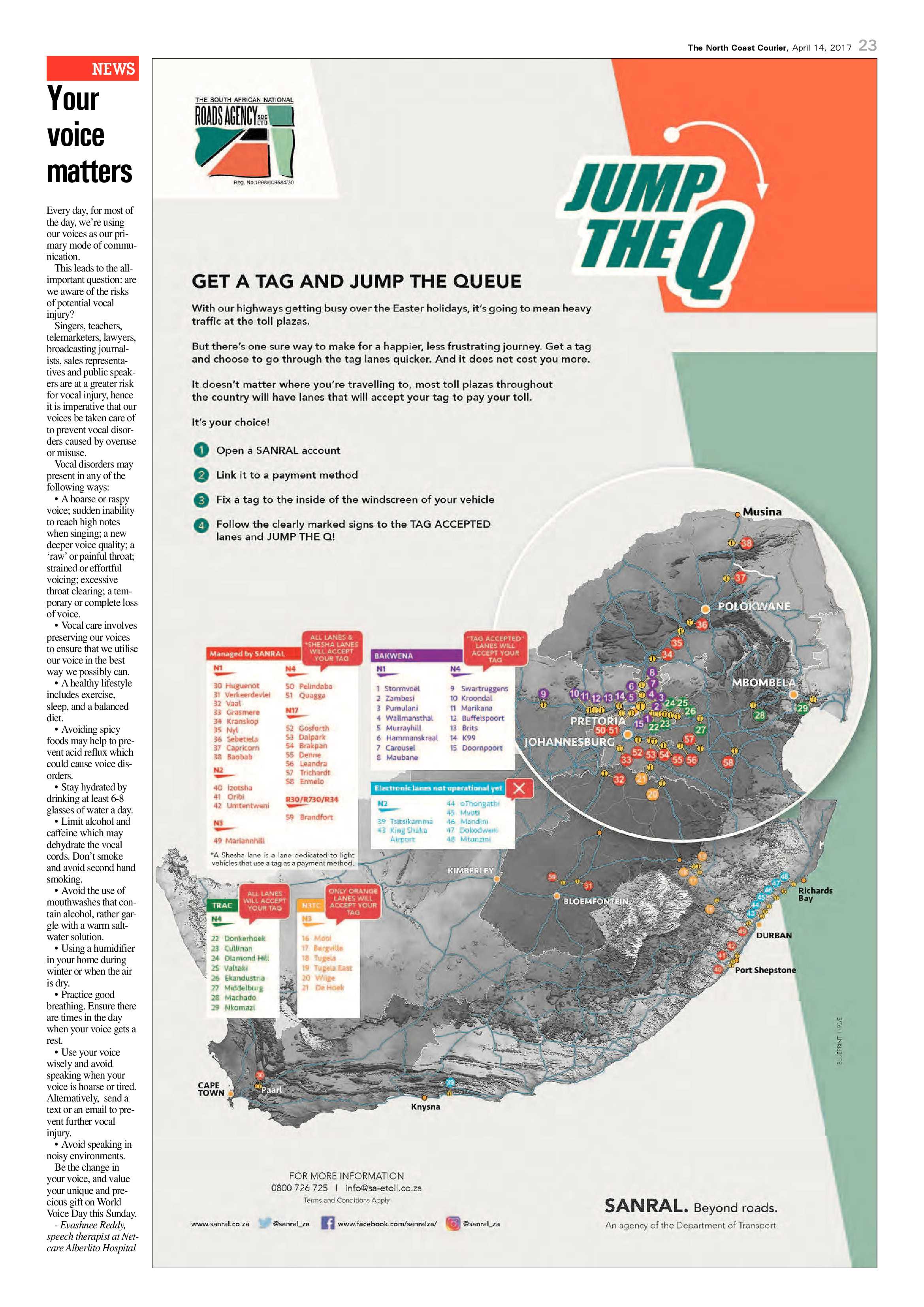 The North Coast Courier – 14 April 2017 page 23