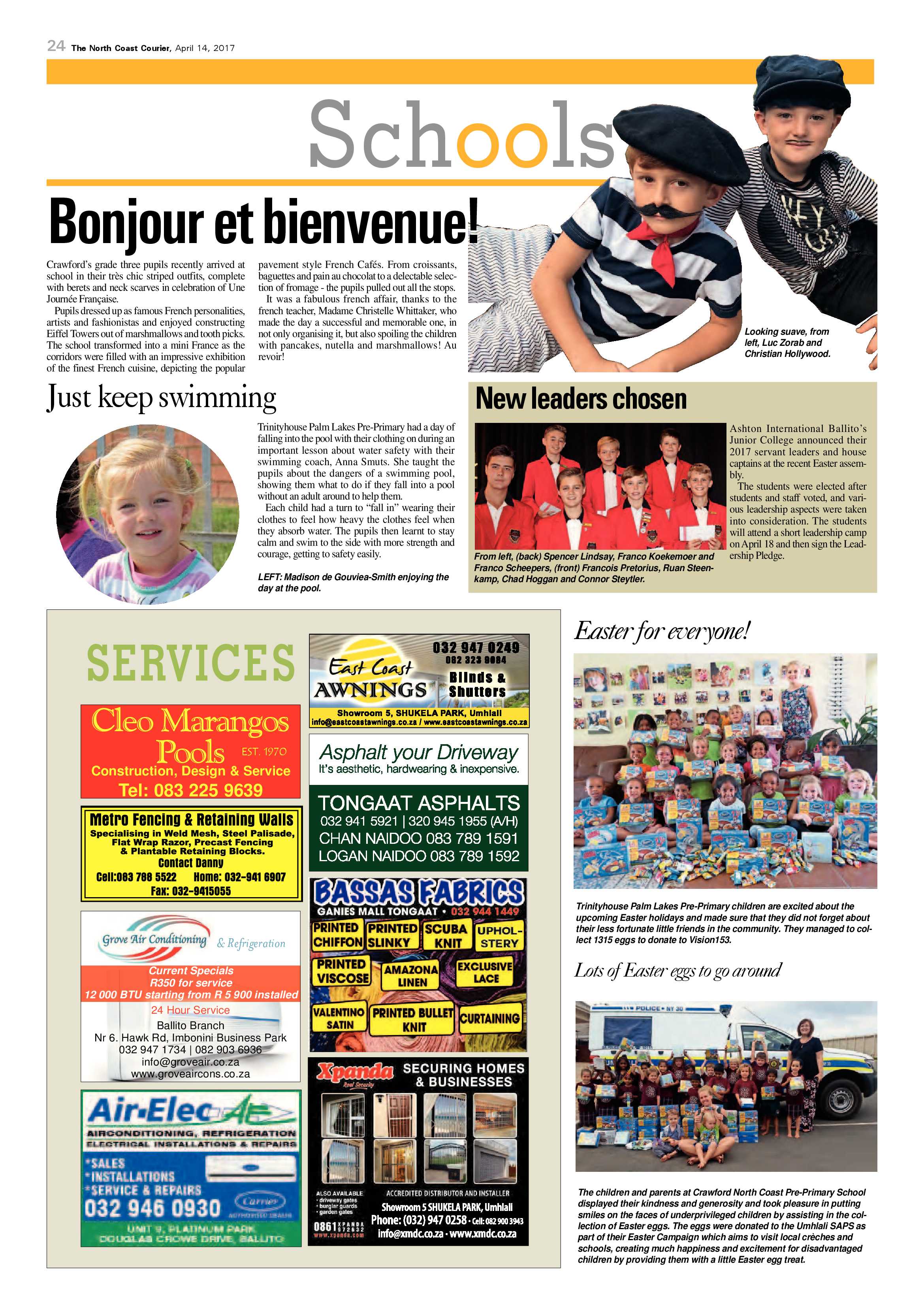 The North Coast Courier – 14 April 2017 page 24