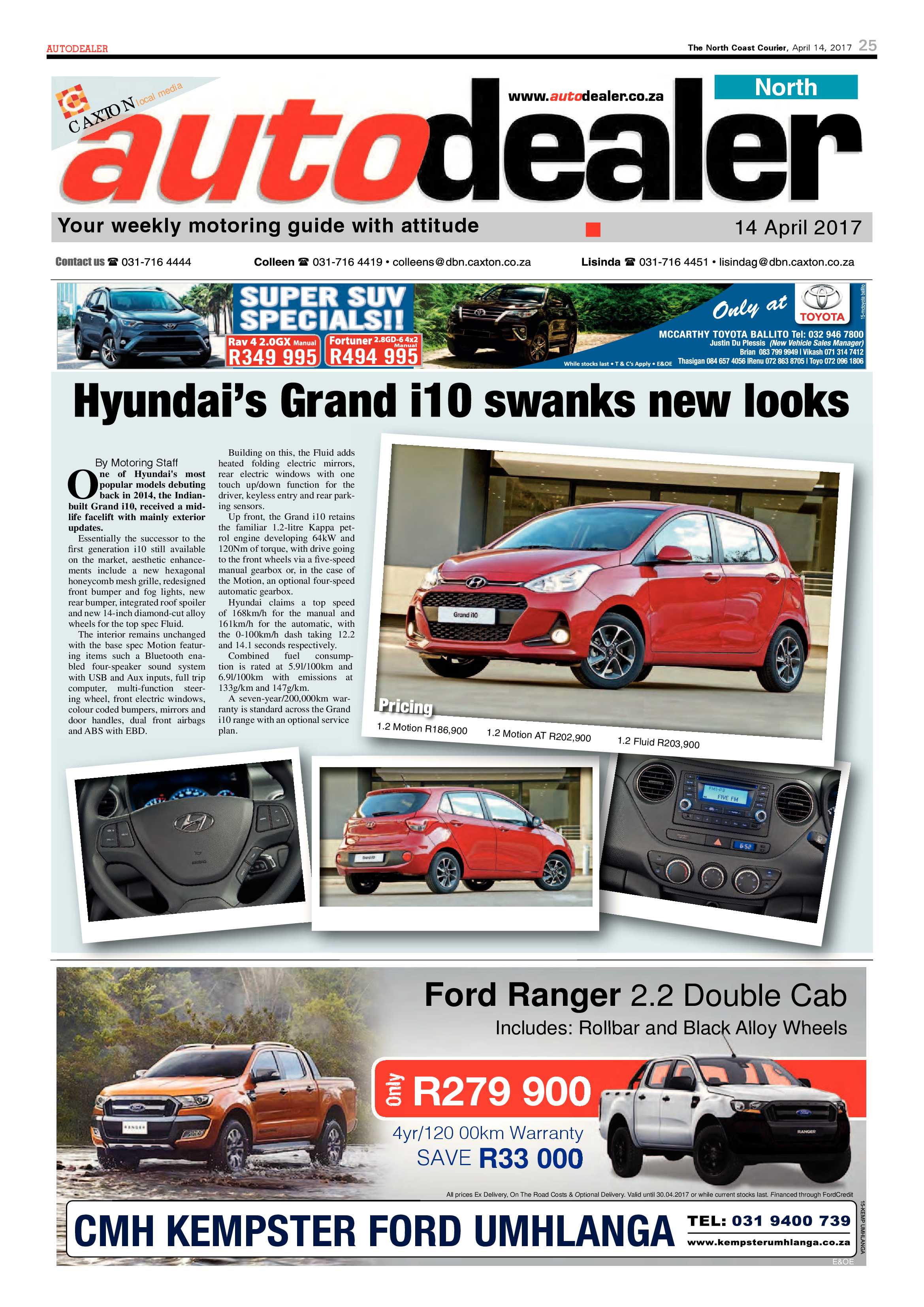 The North Coast Courier – 14 April 2017 page 25
