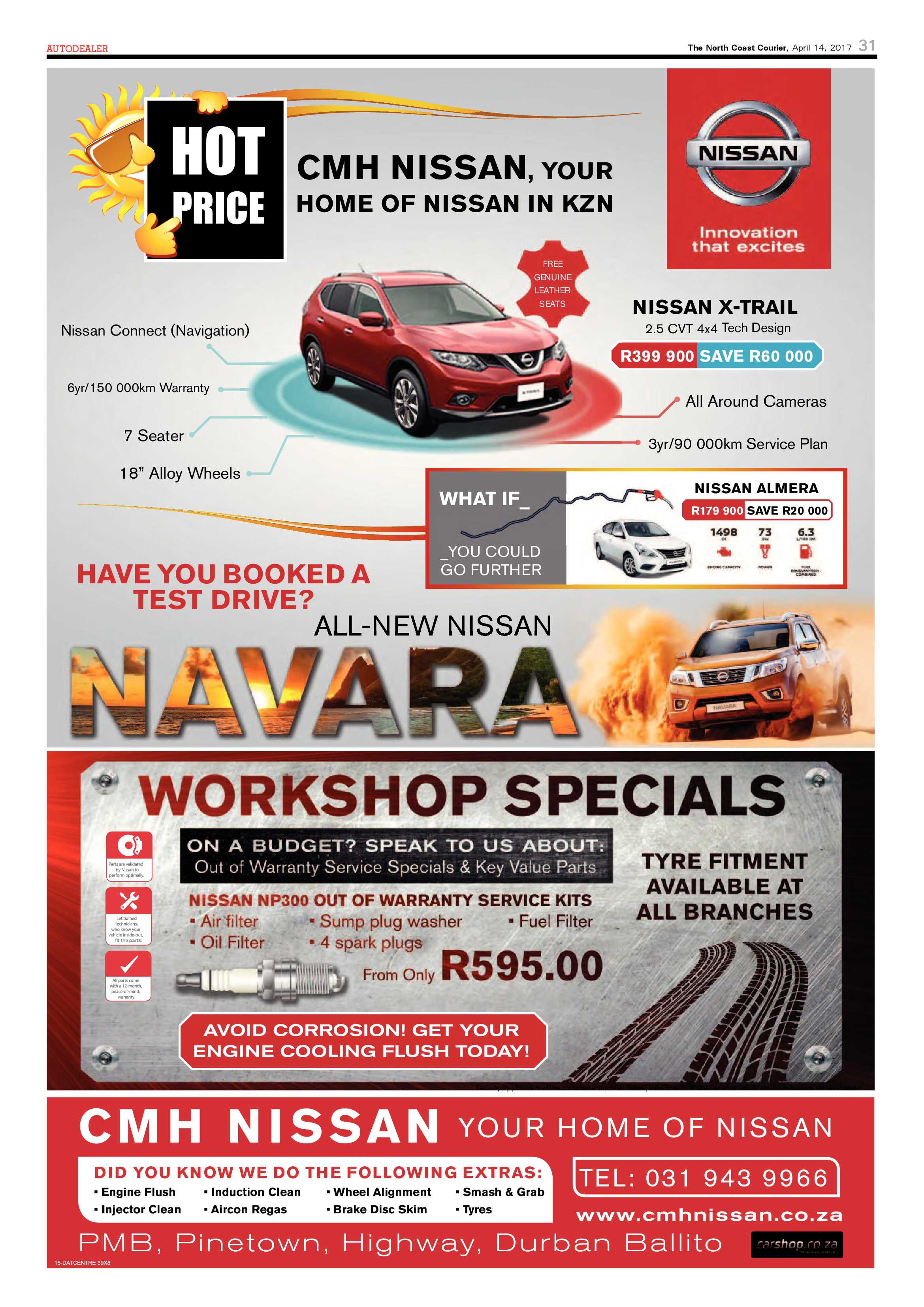 The North Coast Courier – 14 April 2017 page 31