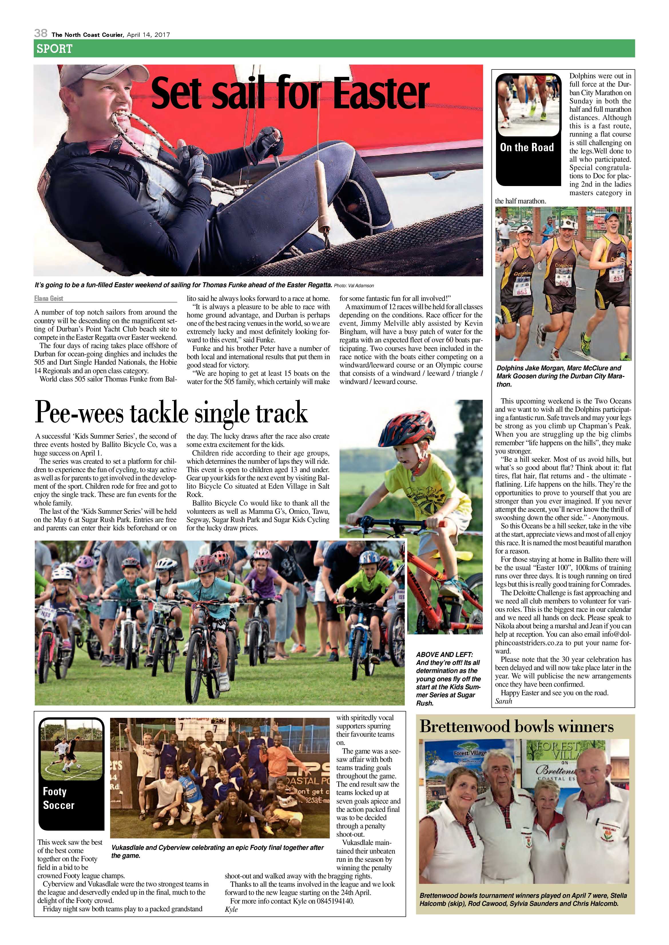 The North Coast Courier – 14 April 2017 page 38