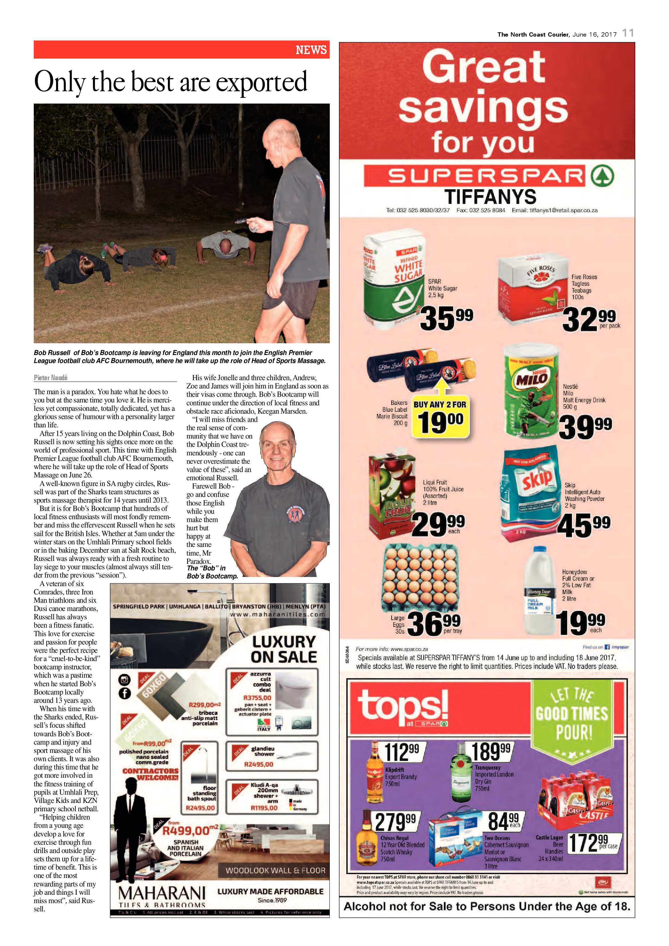 The North Coast Courier – 16 June 2017 page 11