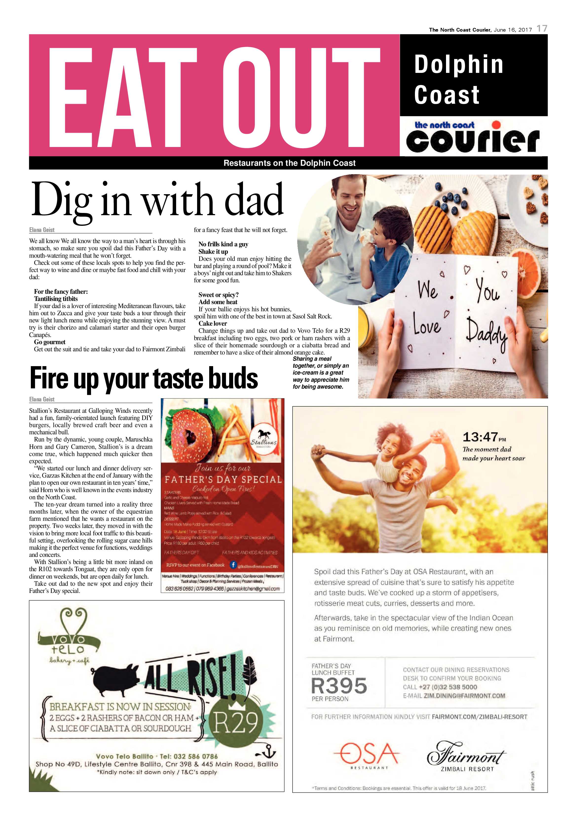 The North Coast Courier – 16 June 2017 page 17