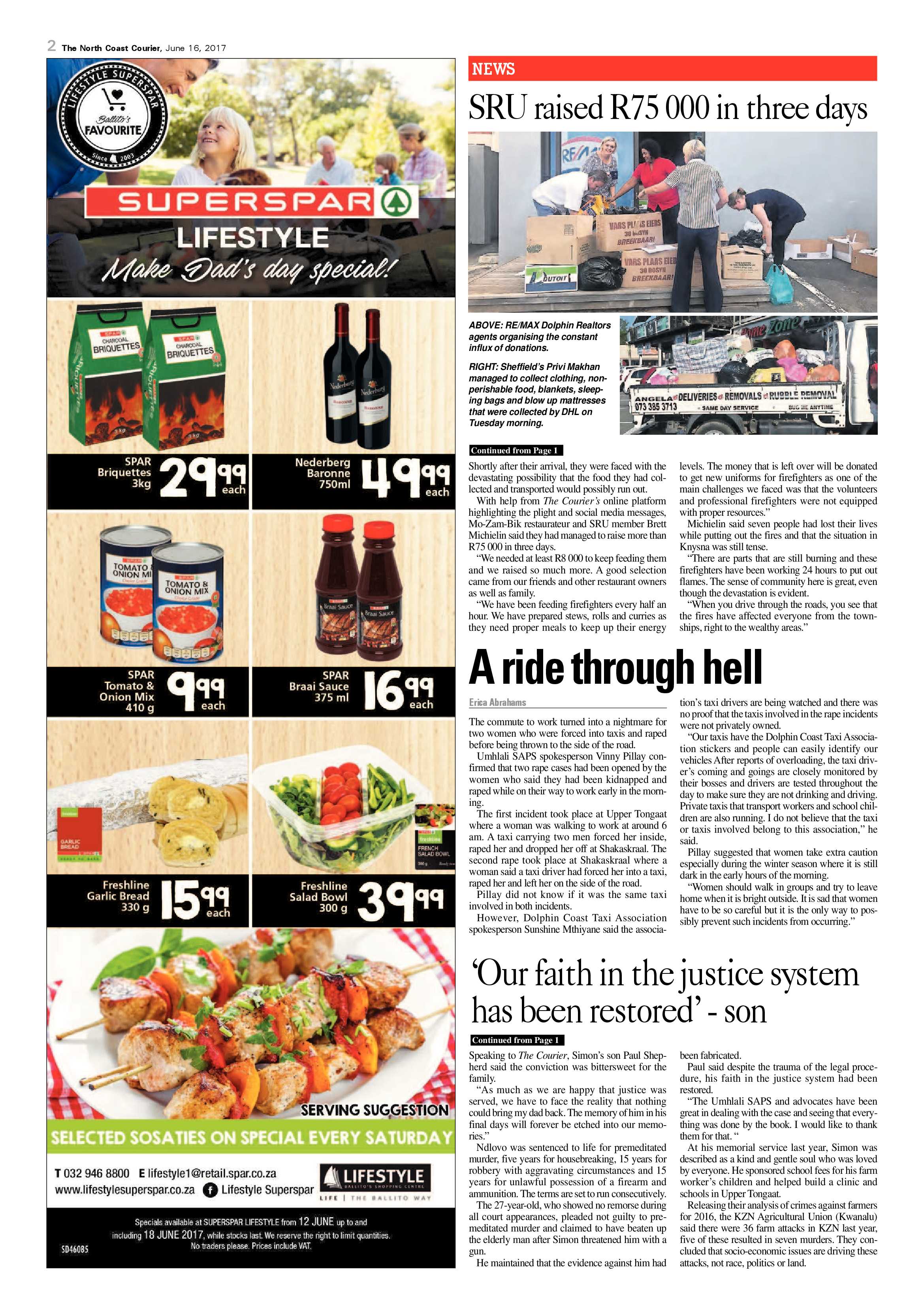 The North Coast Courier – 16 June 2017 page 2