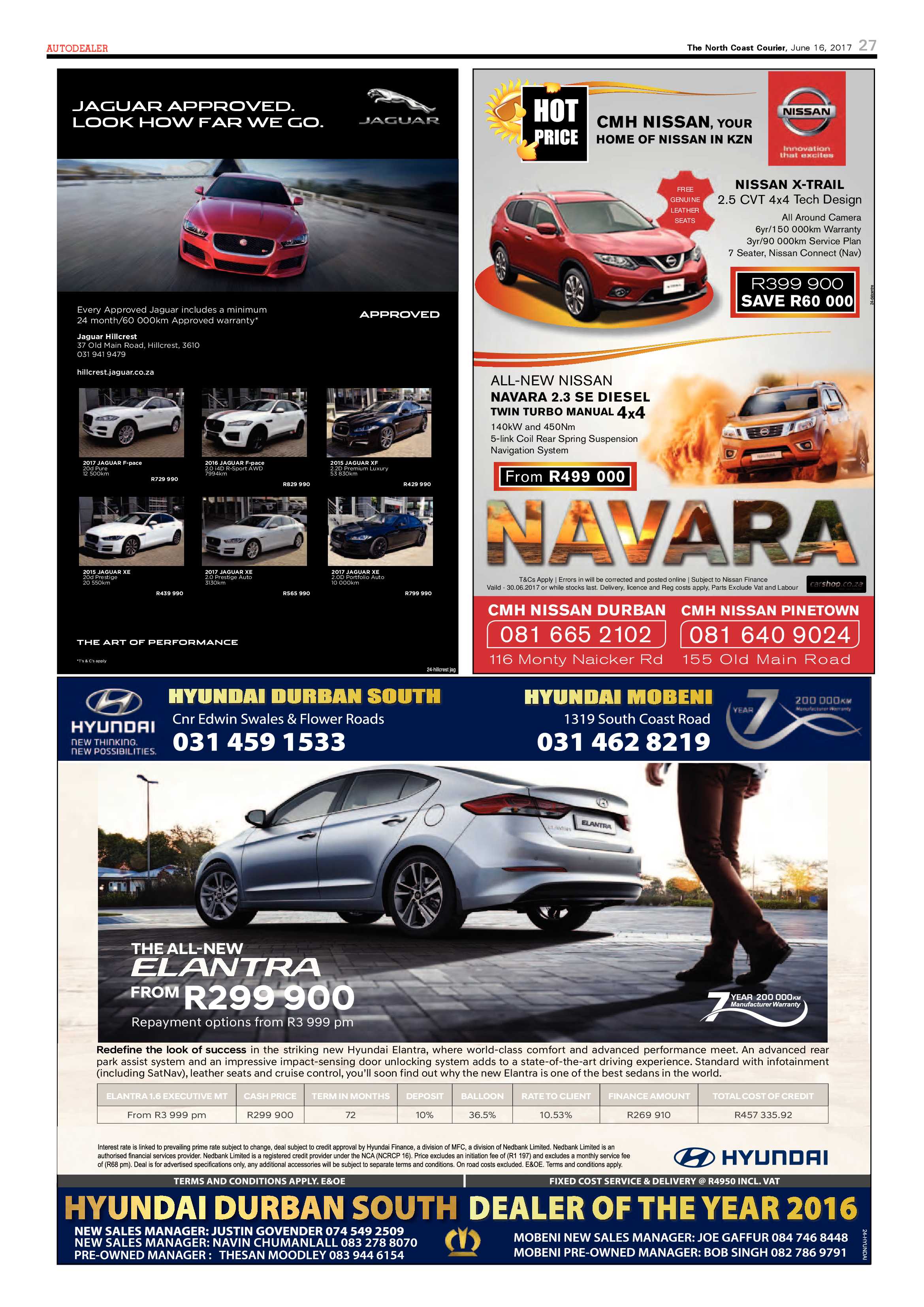 The North Coast Courier – 16 June 2017 page 27