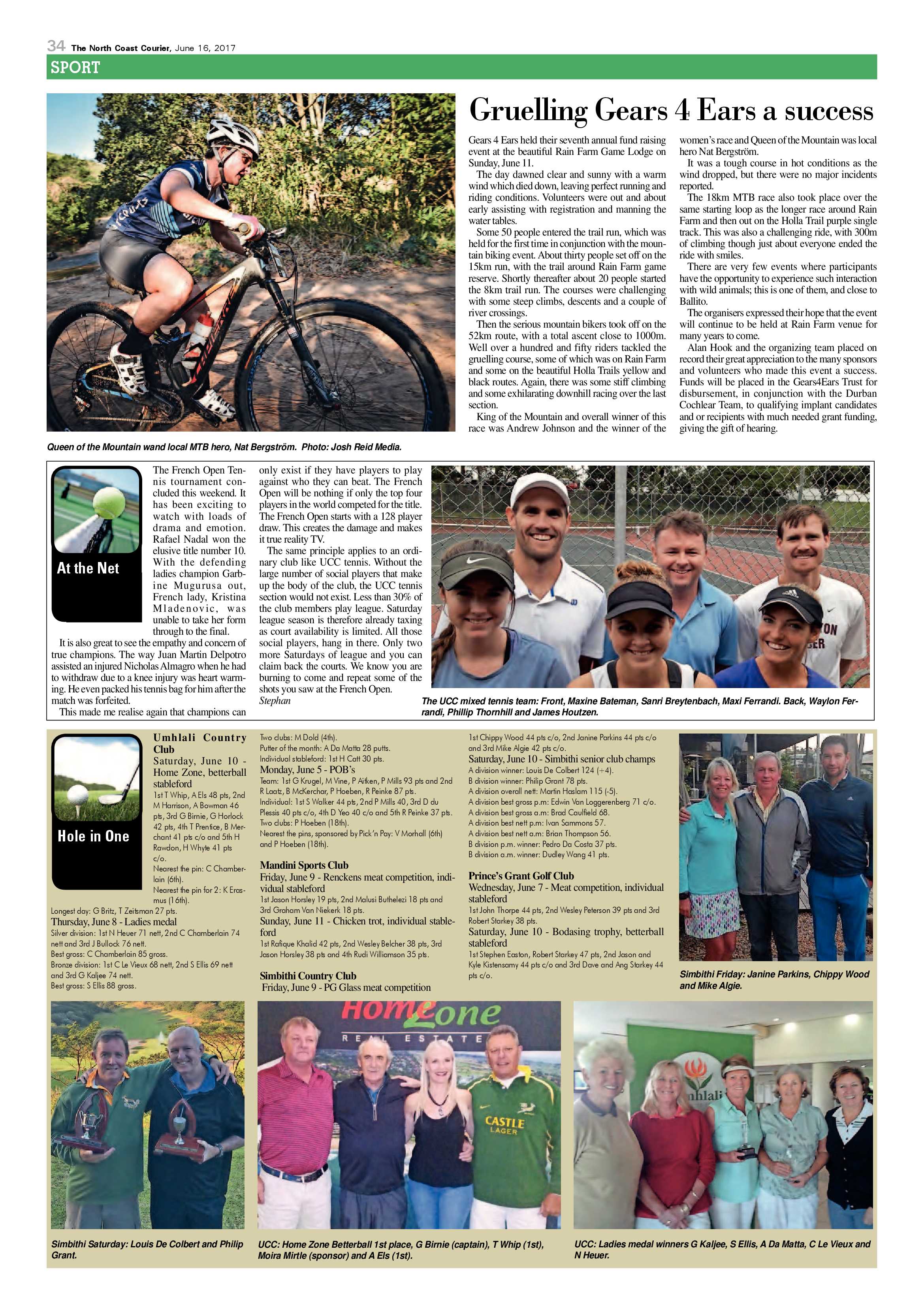 The North Coast Courier – 16 June 2017 page 34