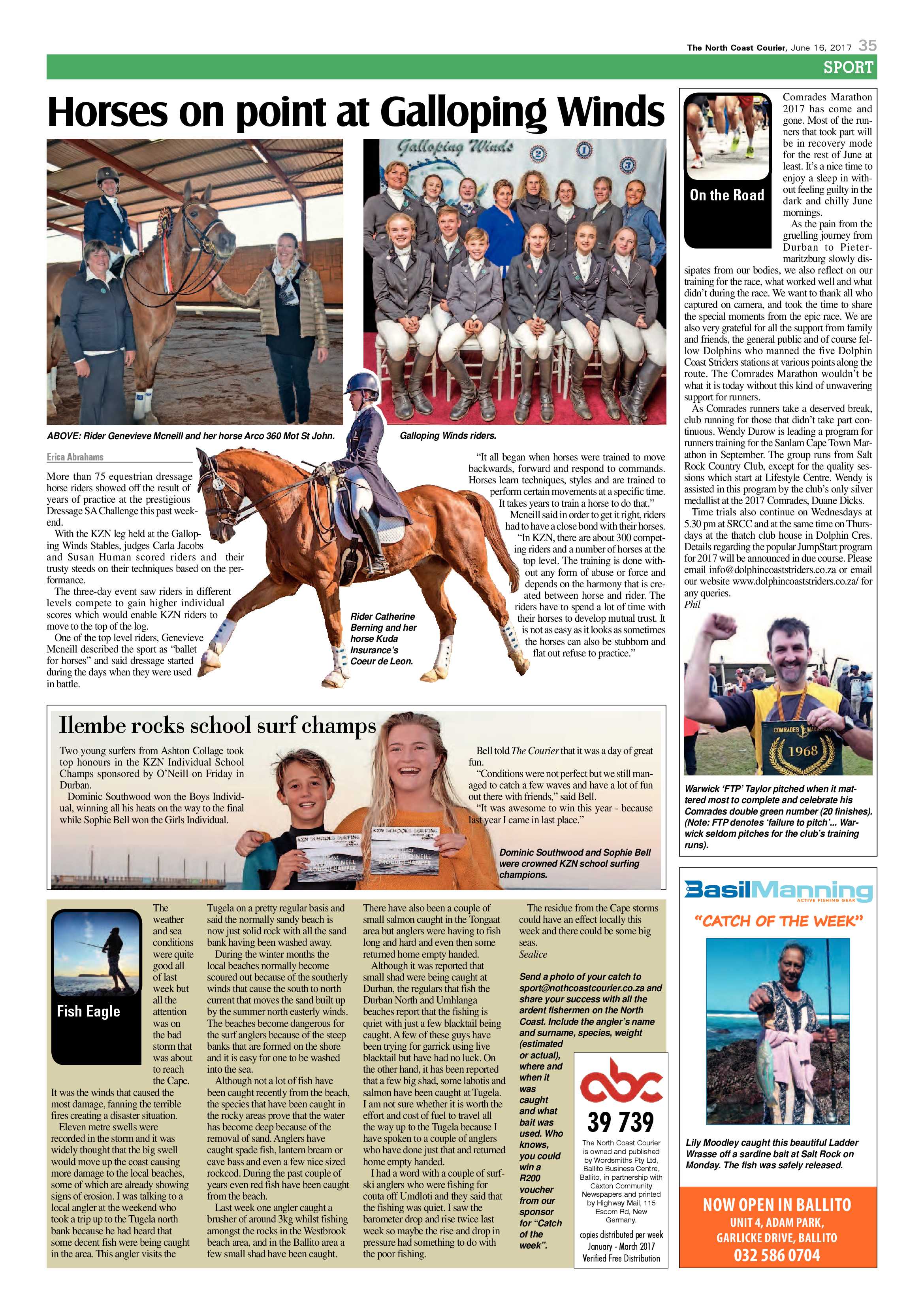 The North Coast Courier – 16 June 2017 page 35