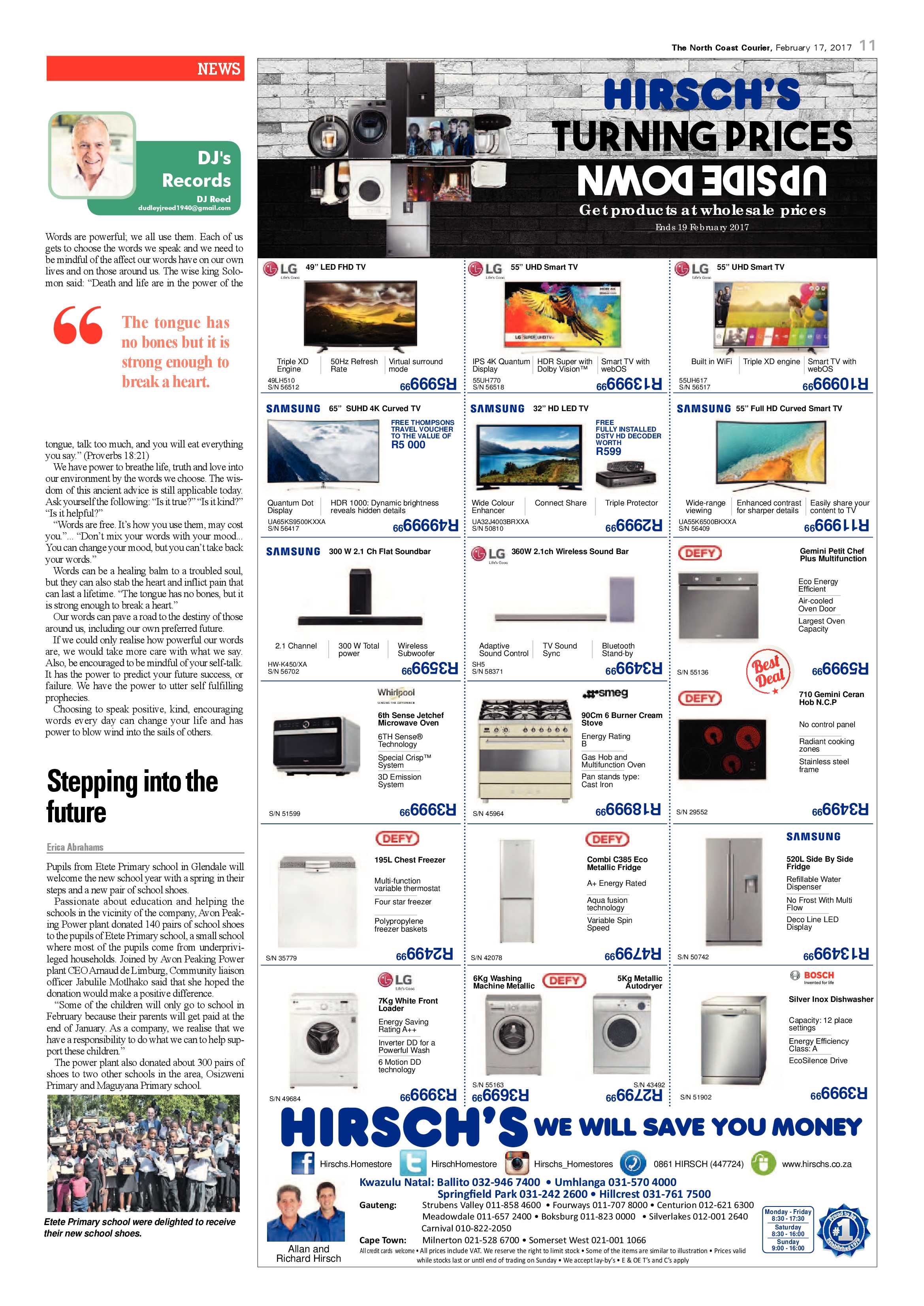 The North Coast Courier – 17 February 2017 page 11