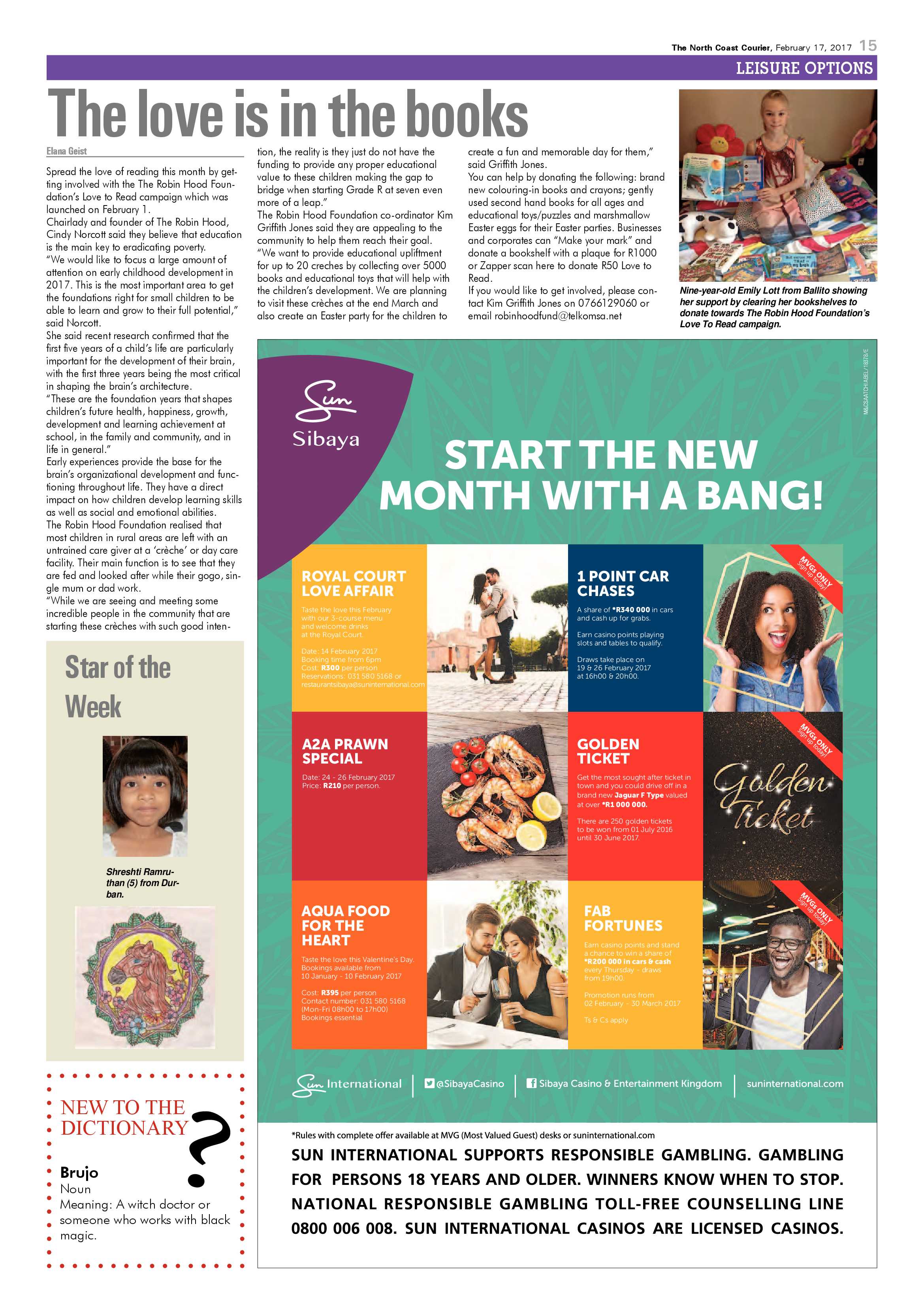 The North Coast Courier – 17 February 2017 page 15