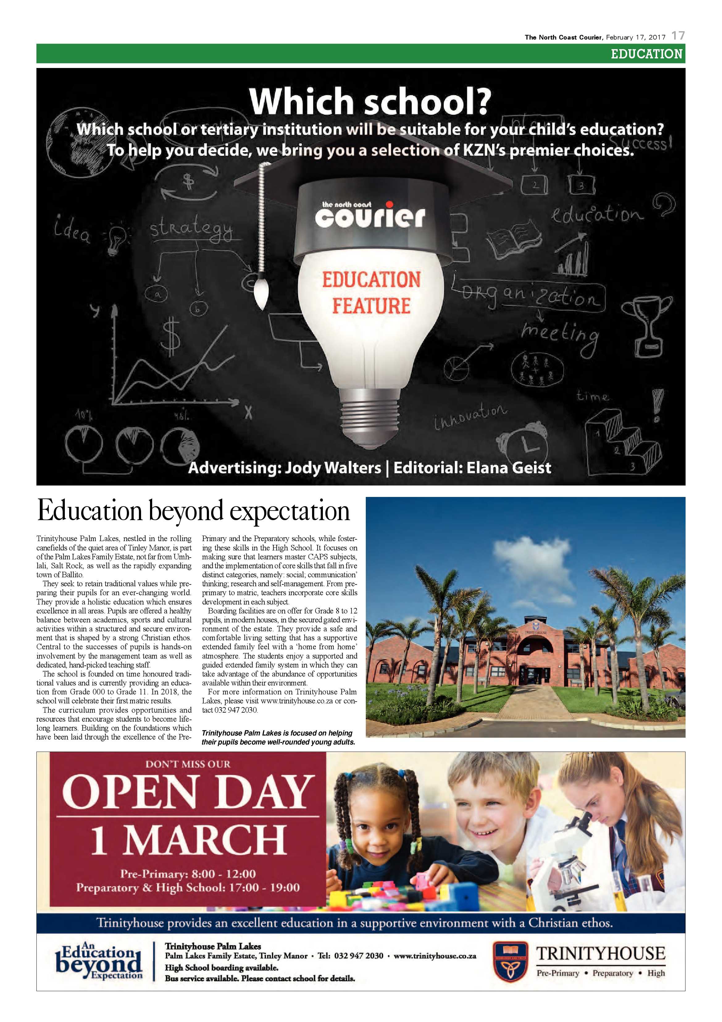 The North Coast Courier – 17 February 2017 page 17