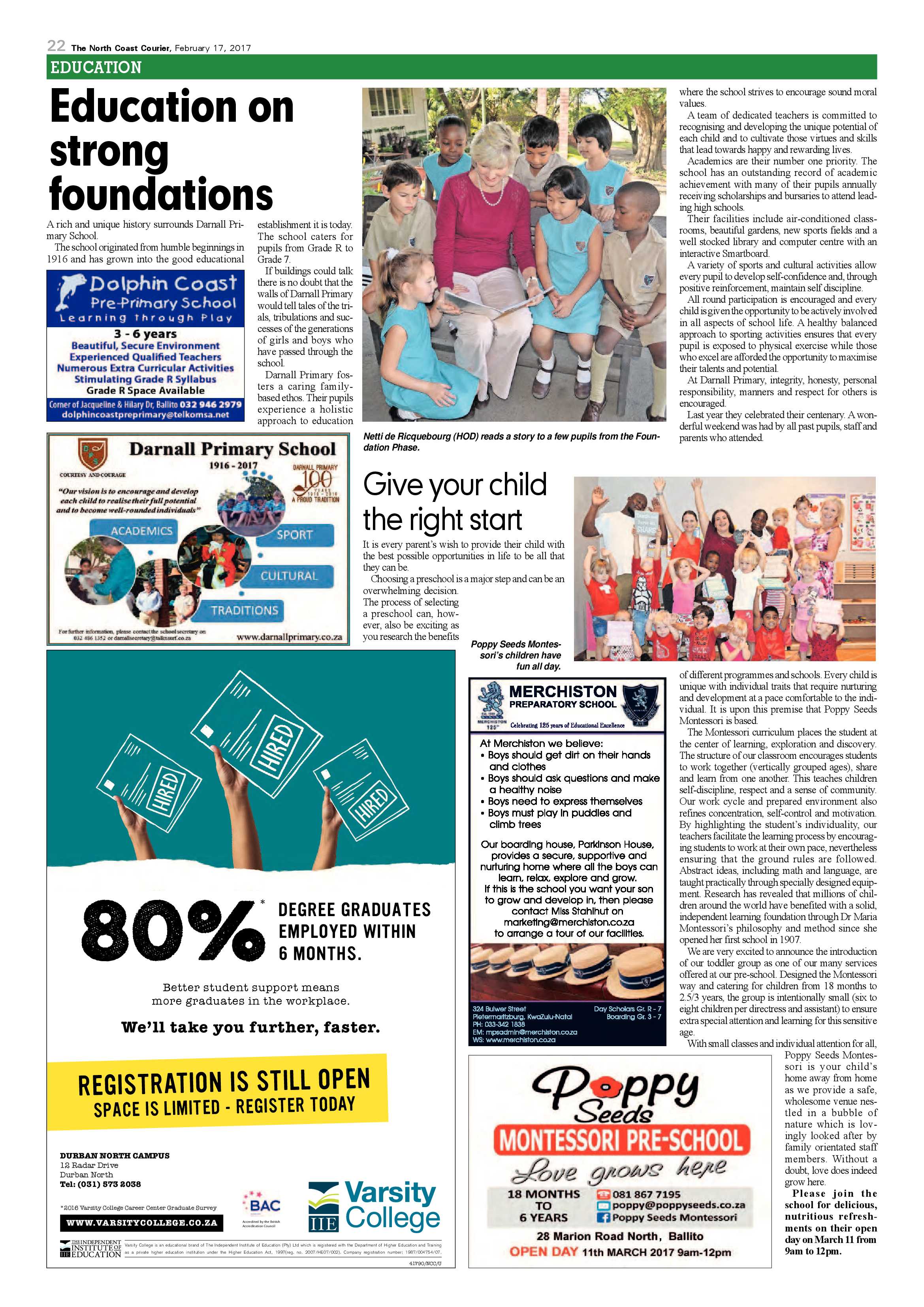 The North Coast Courier – 17 February 2017 page 22