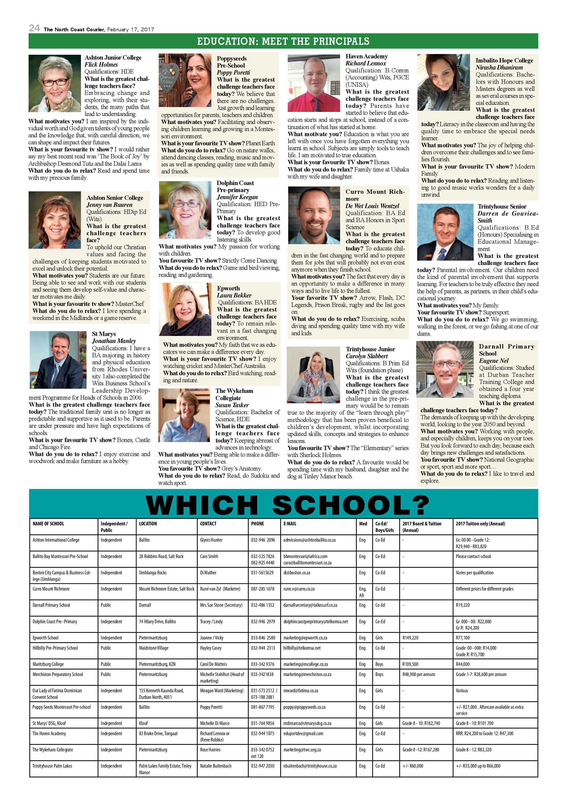 The North Coast Courier – 17 February 2017 page 24