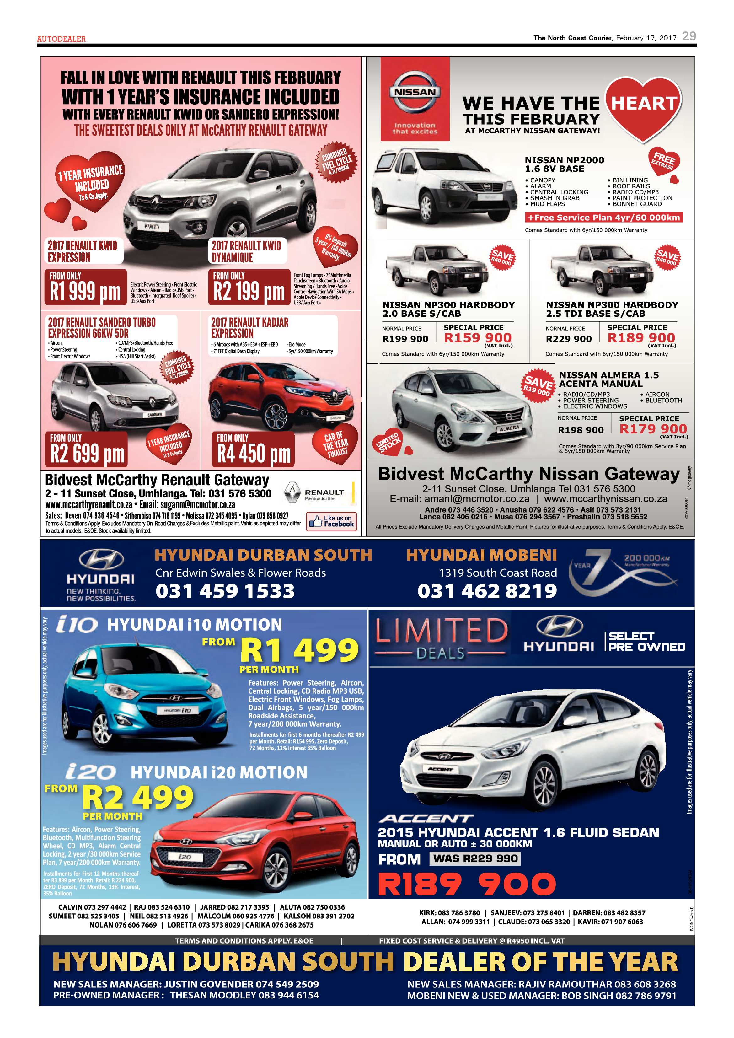 The North Coast Courier – 17 February 2017 page 29