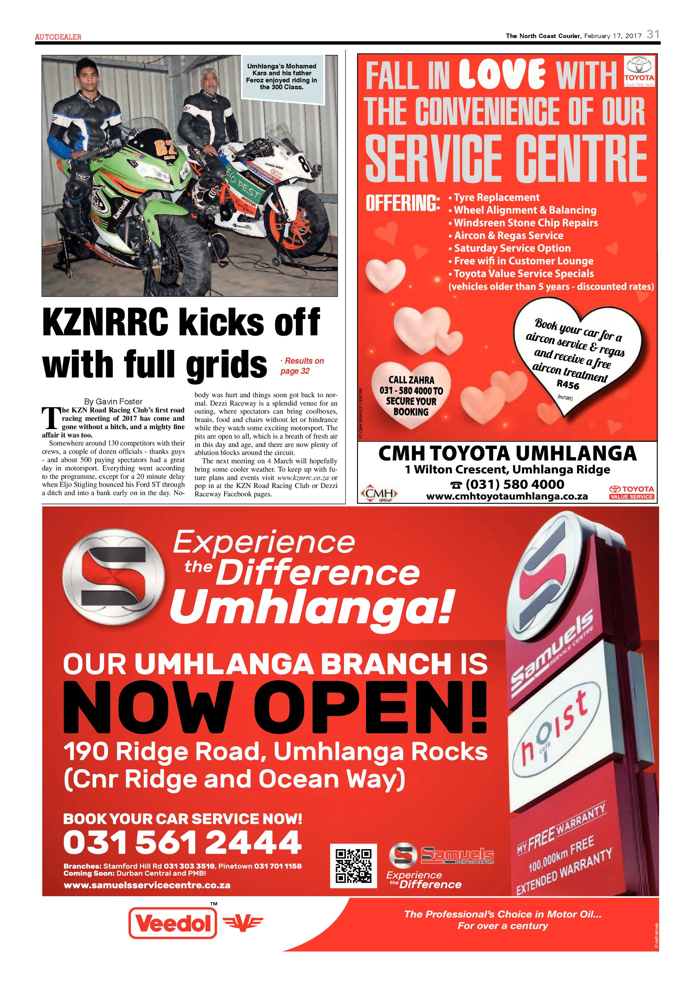 The North Coast Courier – 17 February 2017 page 31