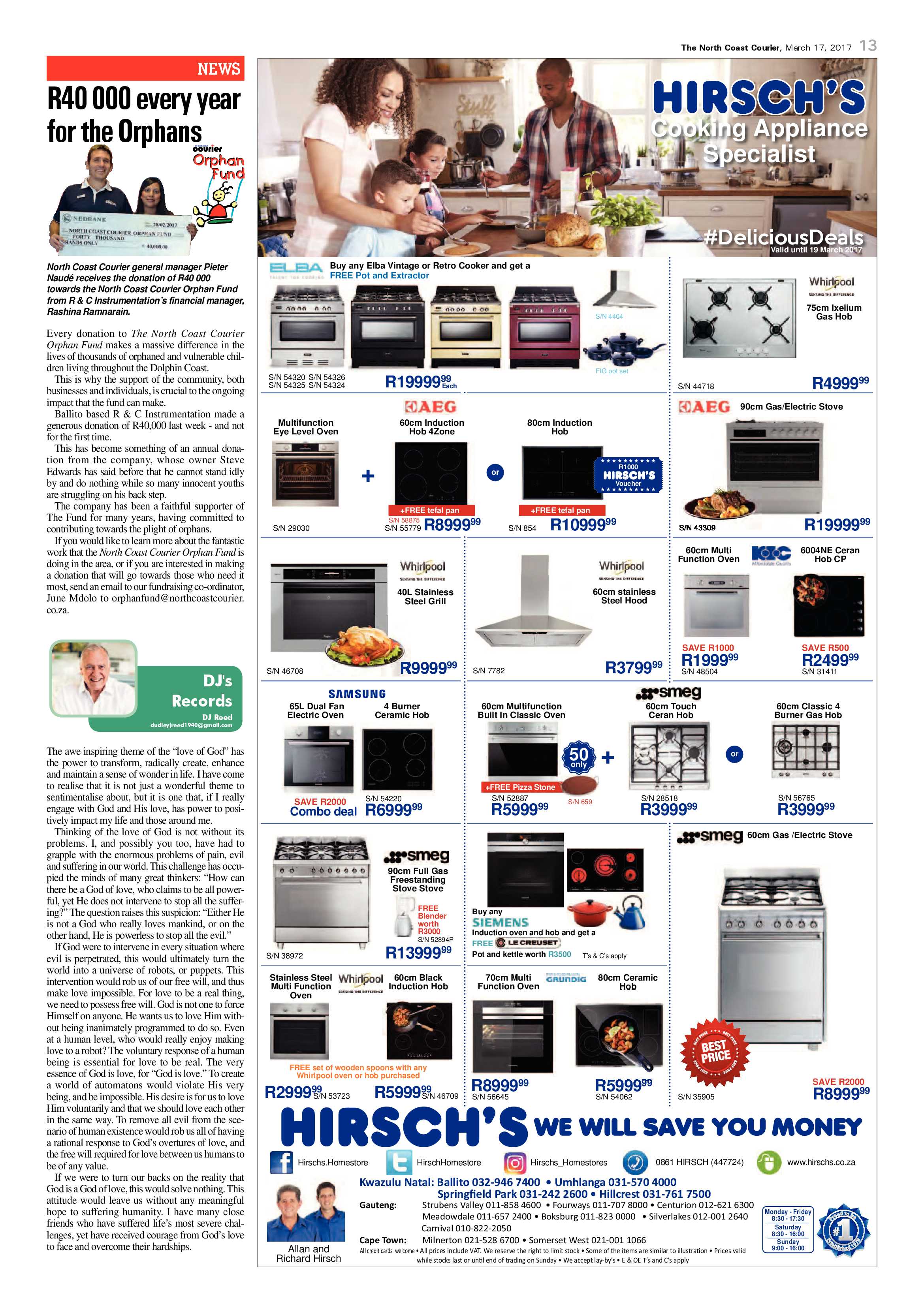 The North Coast Courier – 17 March 2017 page 13