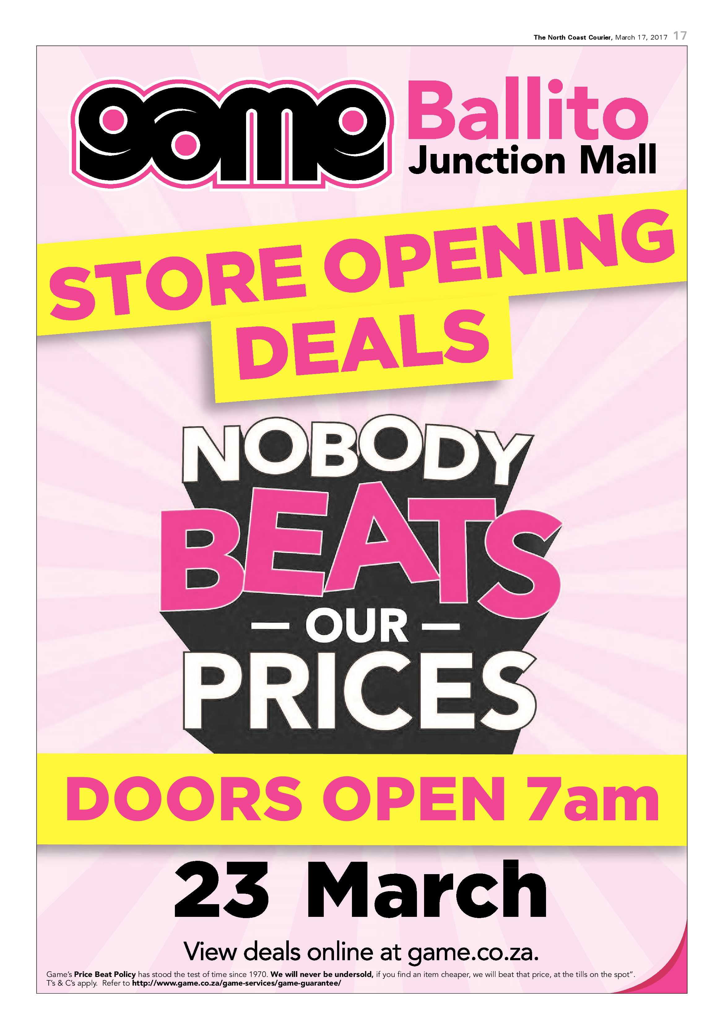 The North Coast Courier – 17 March 2017 page 17