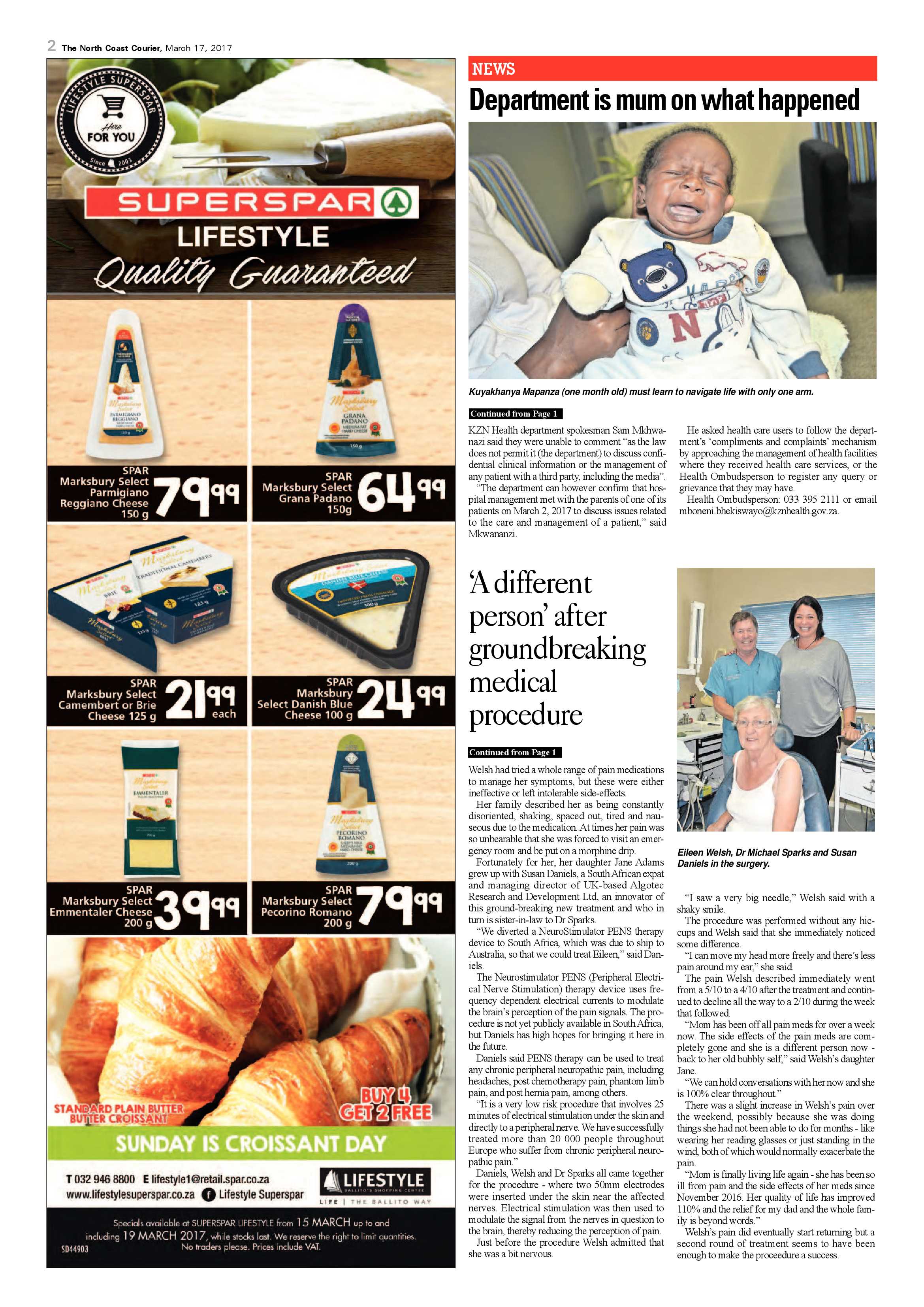 The North Coast Courier – 17 March 2017 page 2