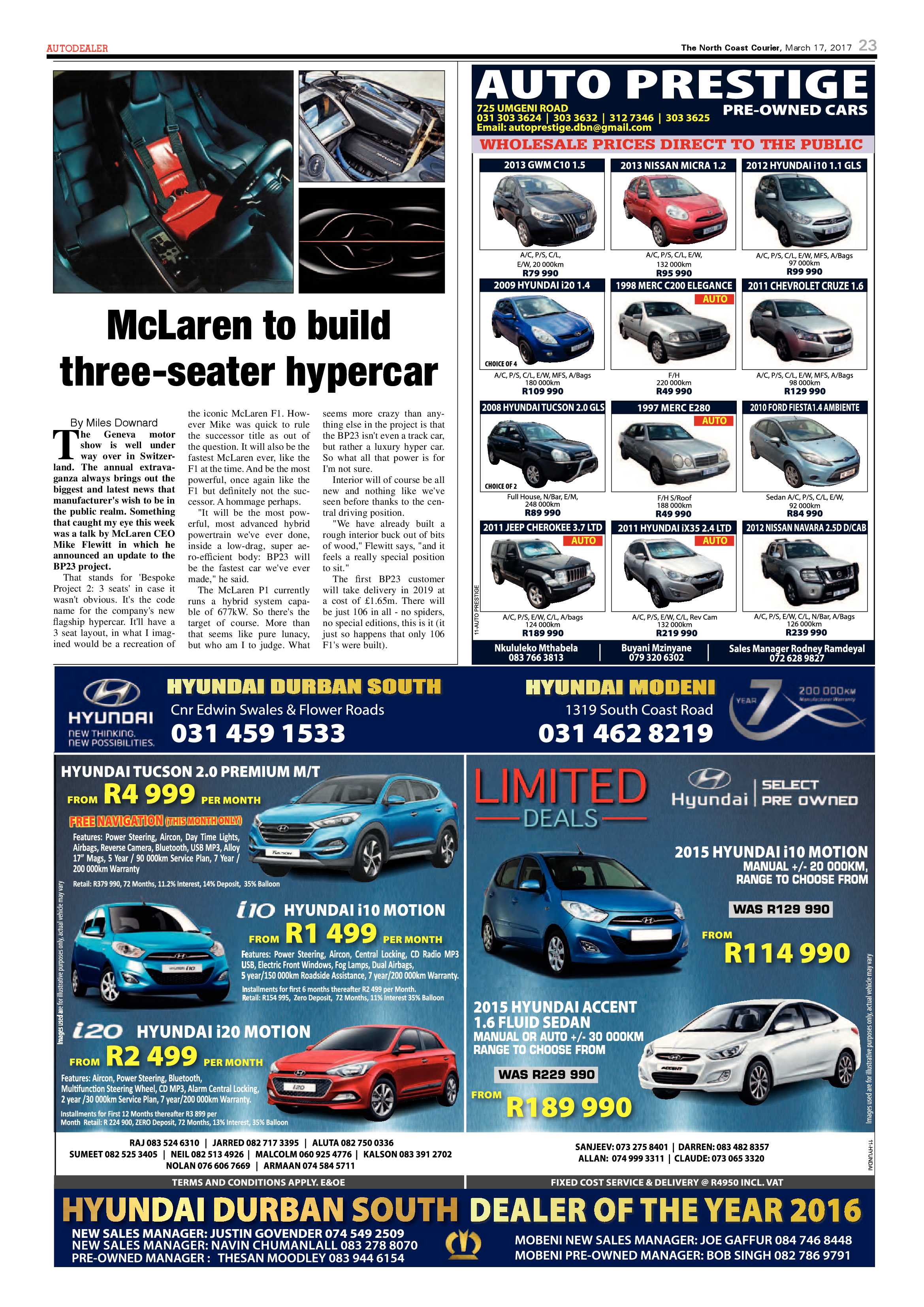 The North Coast Courier – 17 March 2017 page 23