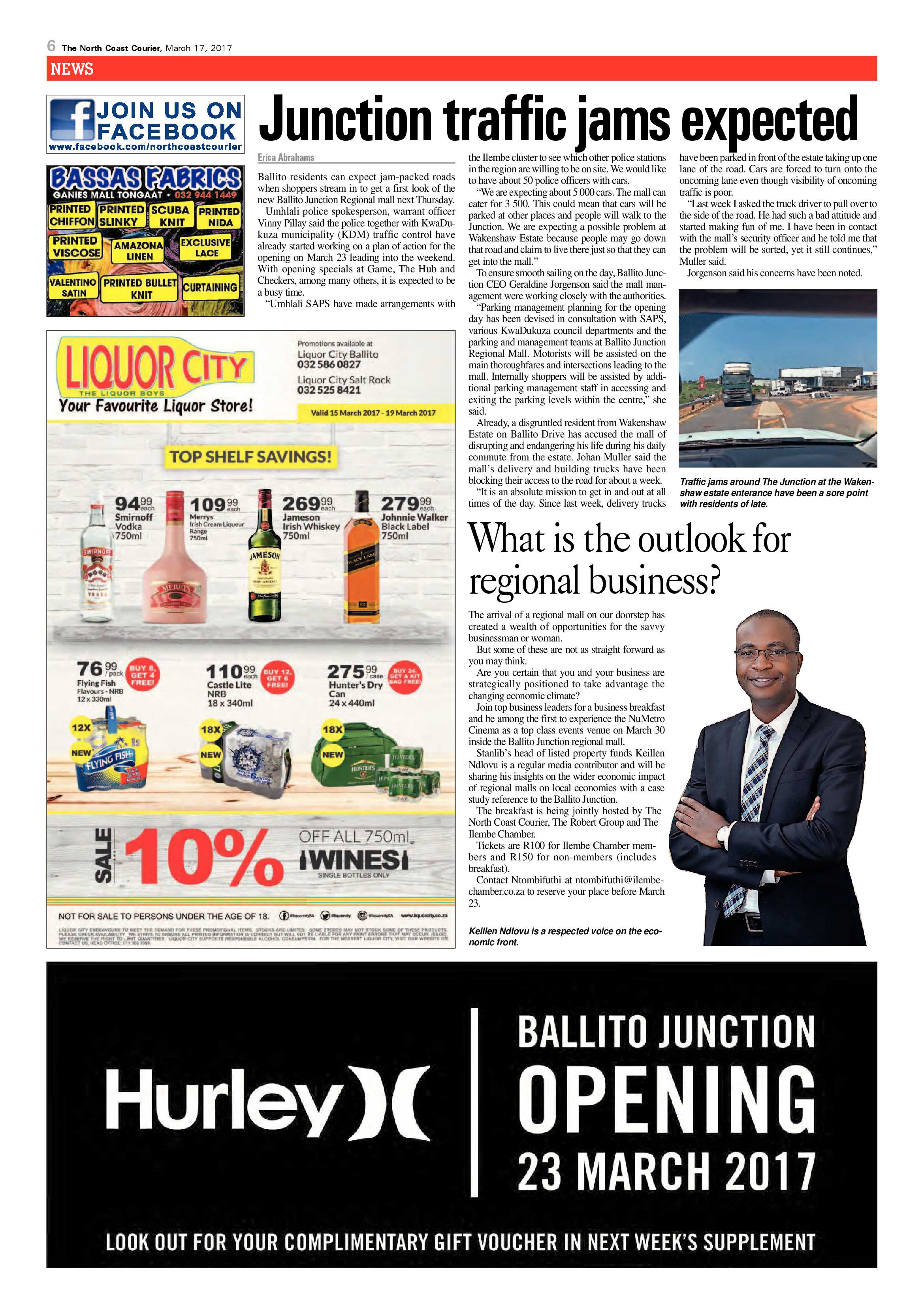 The North Coast Courier – 17 March 2017 page 6