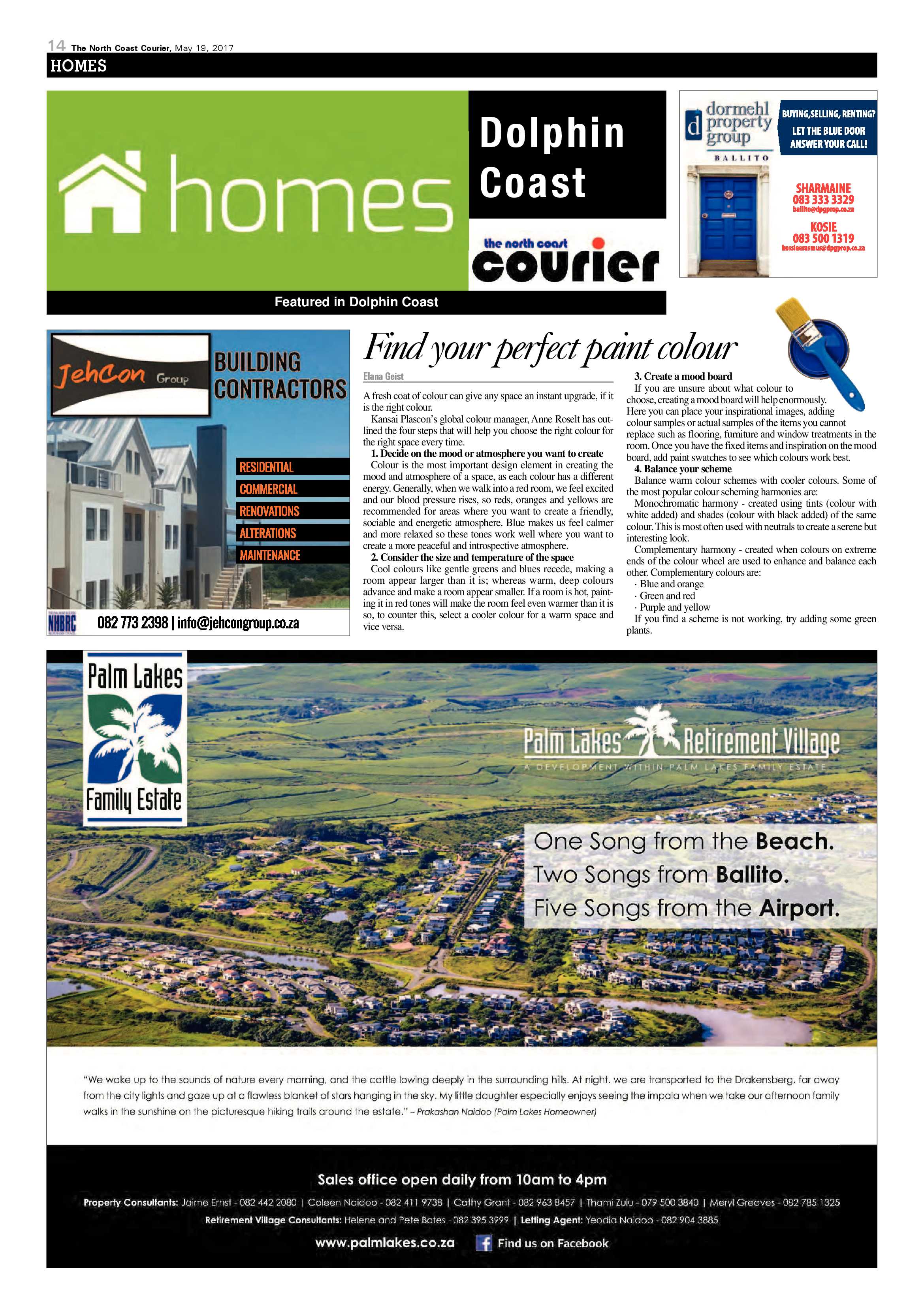 The North Coast Courier – 19 May 2017 page 14
