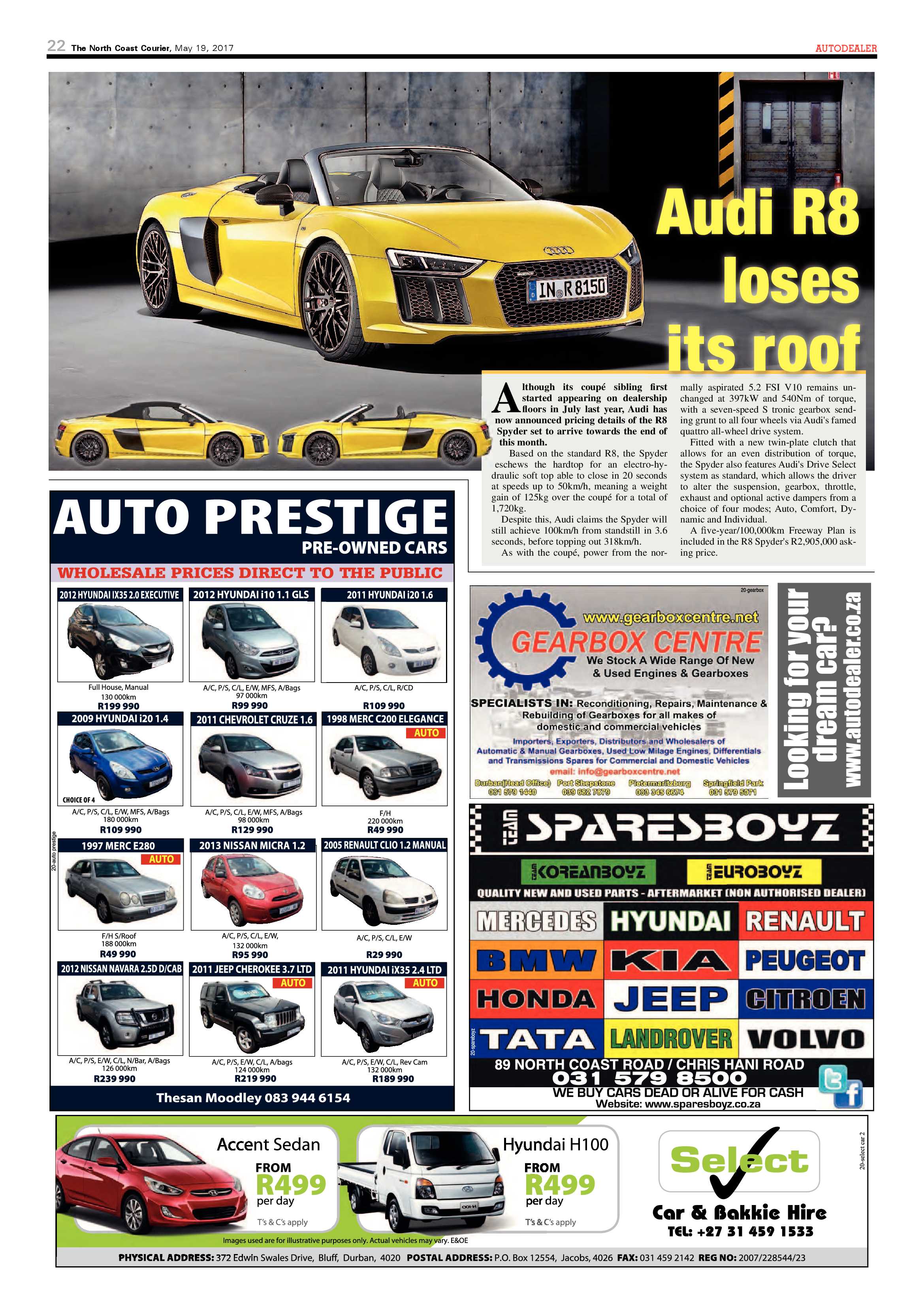 The North Coast Courier – 19 May 2017 page 22
