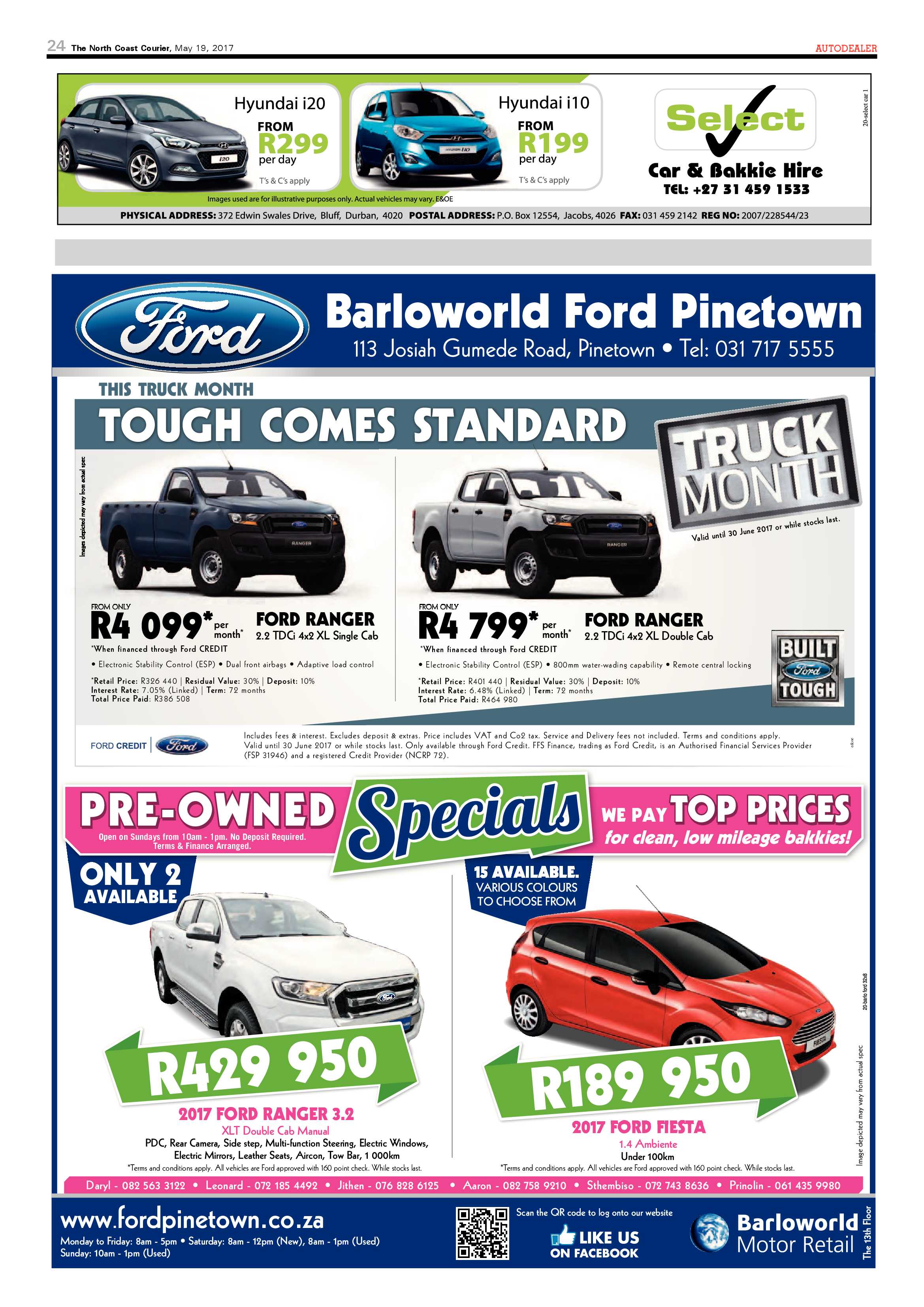 The North Coast Courier – 19 May 2017 page 24
