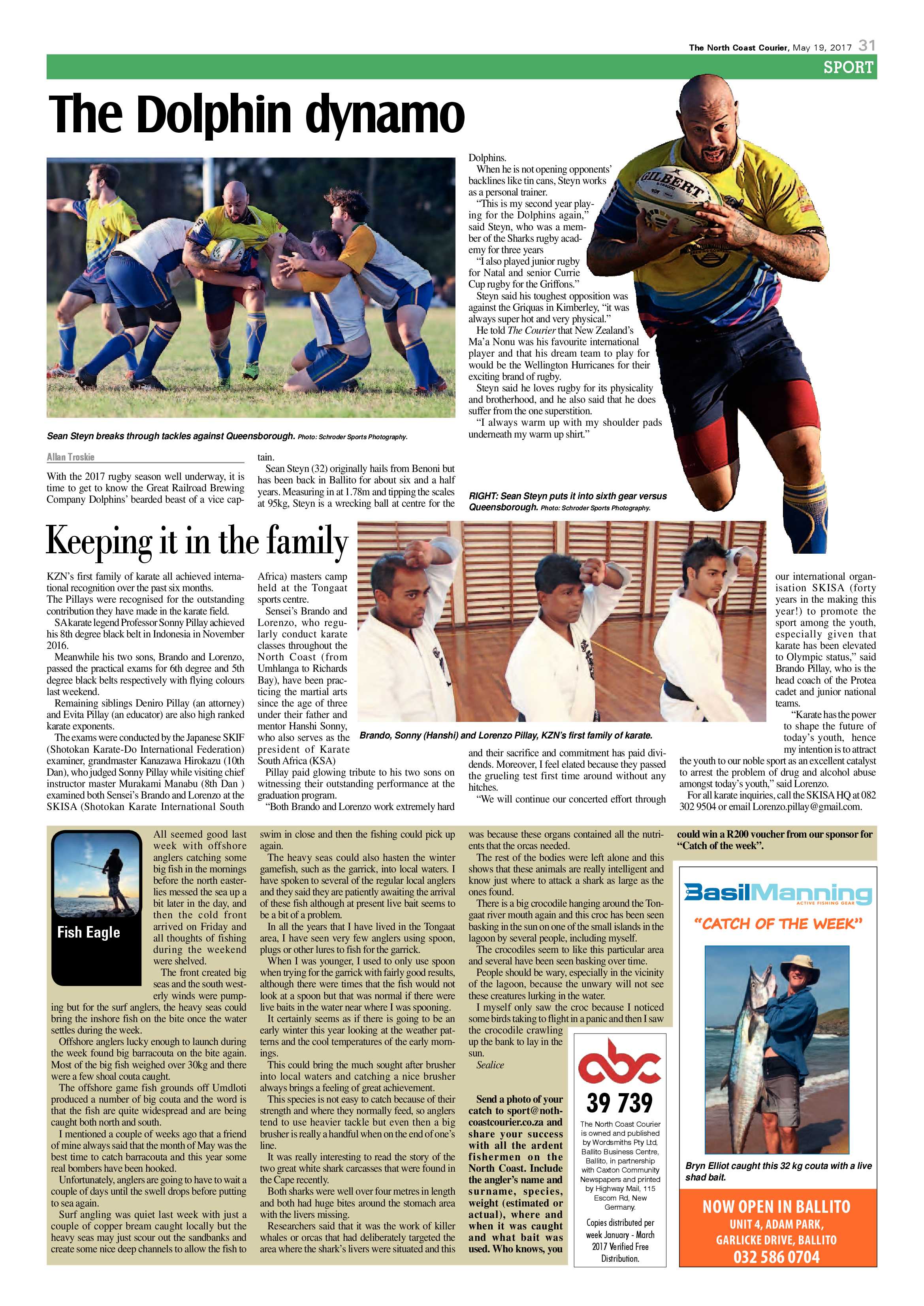 The North Coast Courier – 19 May 2017 page 31