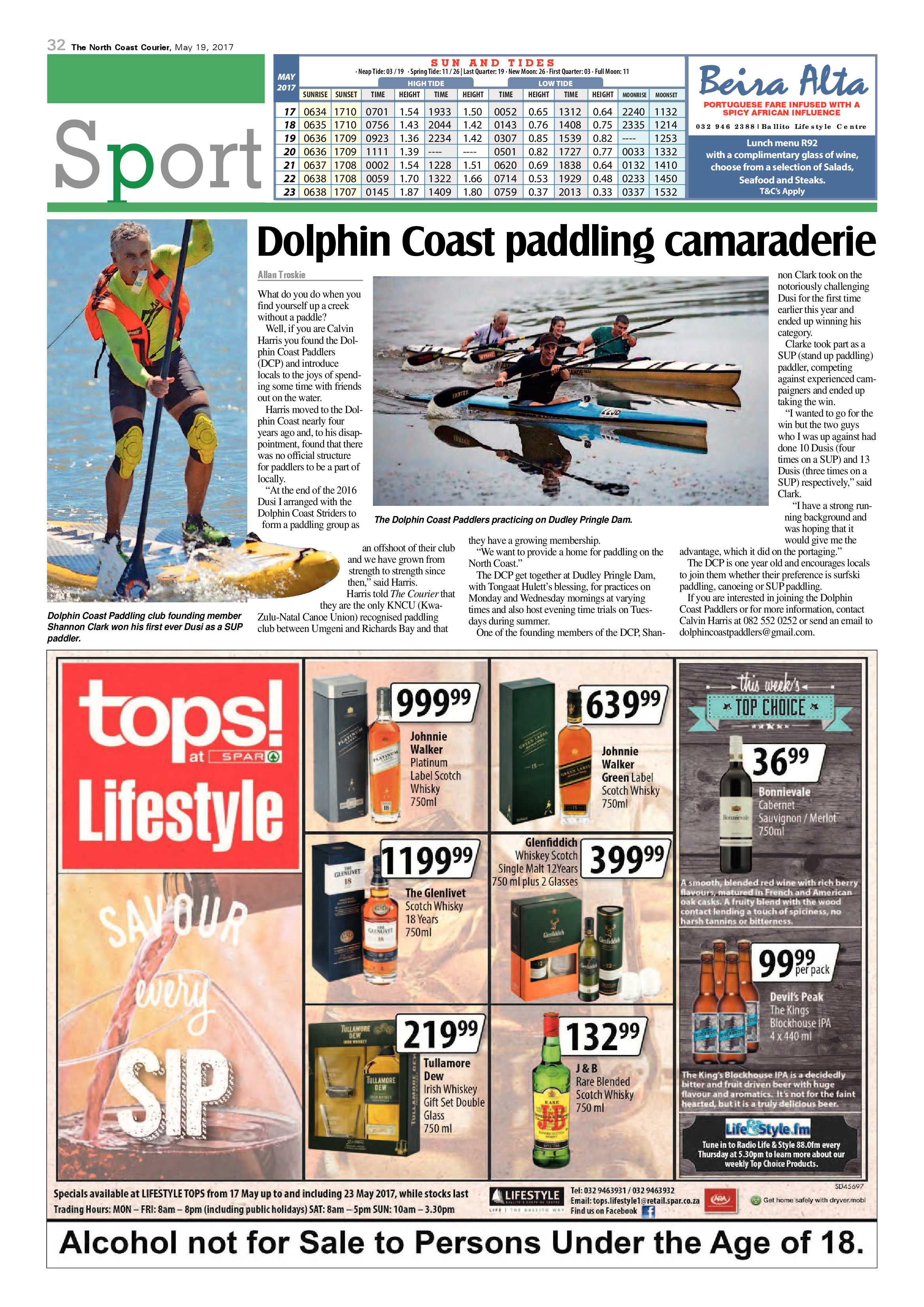 The North Coast Courier – 19 May 2017 page 32