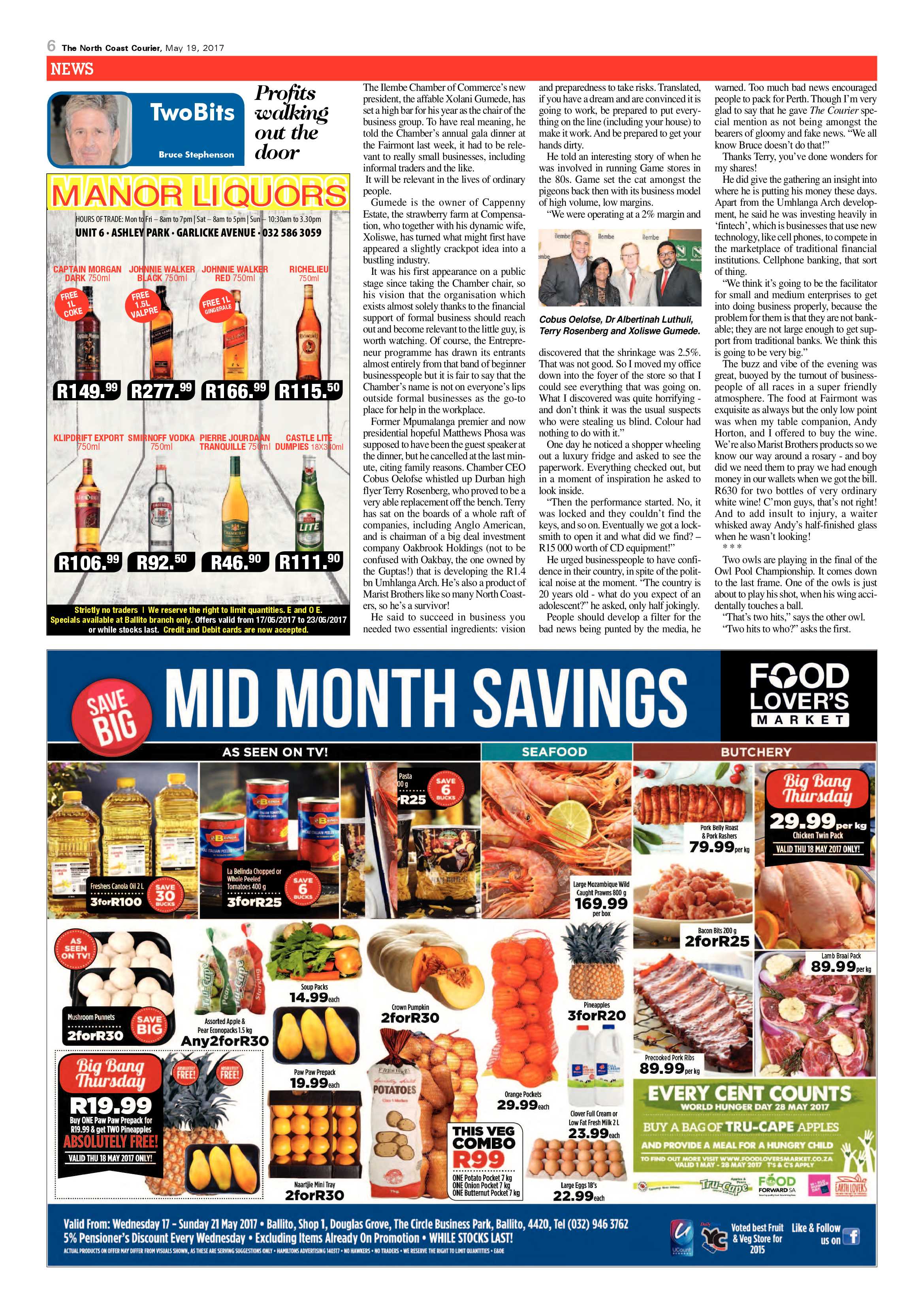 The North Coast Courier – 19 May 2017 page 6