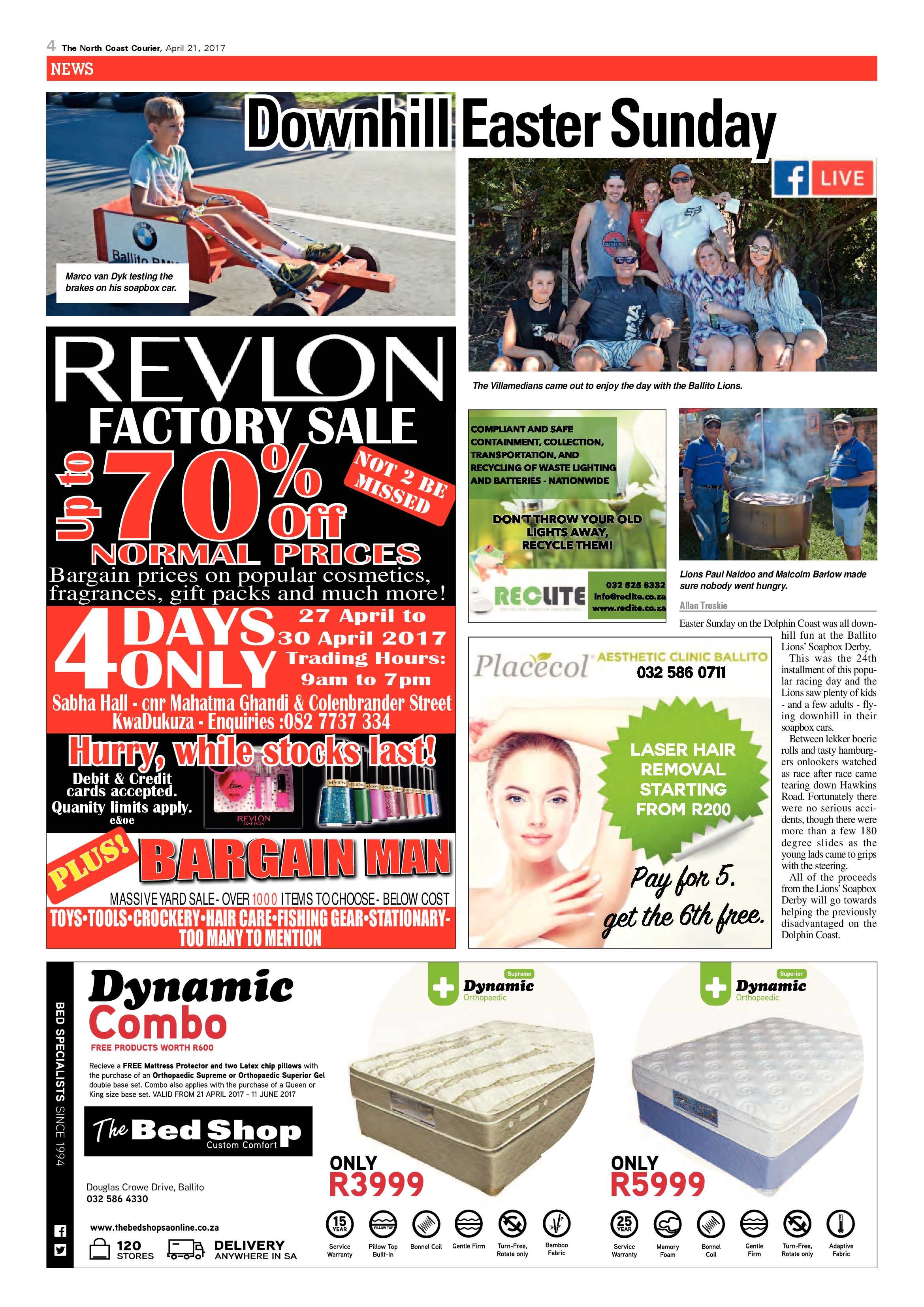 The North Coast Courier – 21 April 2017 page 4