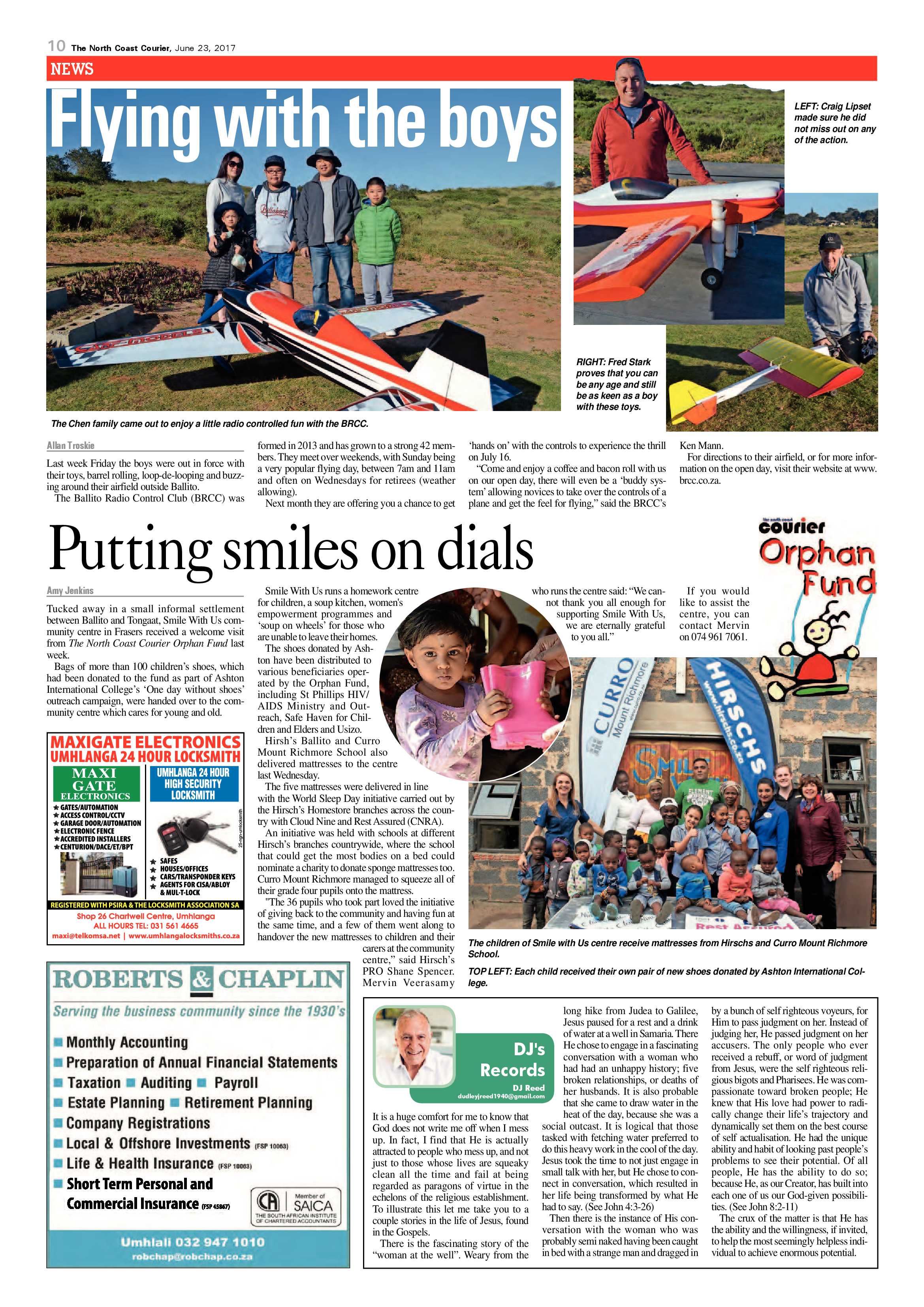 The North Coast Courier – 23 June 2017 page 10